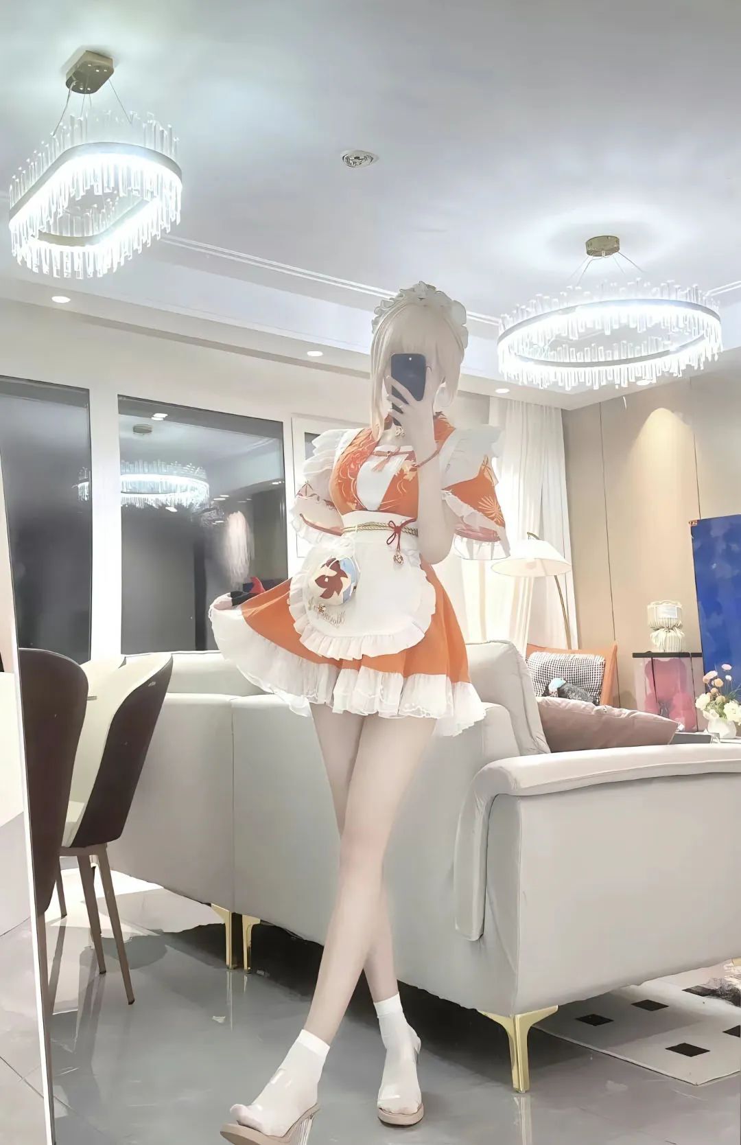 原神cos：黑丝+高跟，赛车服申鹤太顶了！白丝泳装刻晴，兔女郎甘雨绫华让玩家狂喜！