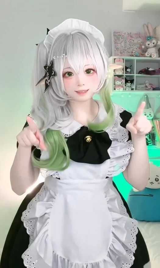 原神cos：白丝+修女装，甘雨太顶了！制服秘书雷神，JK胡桃绫华美爆了！
