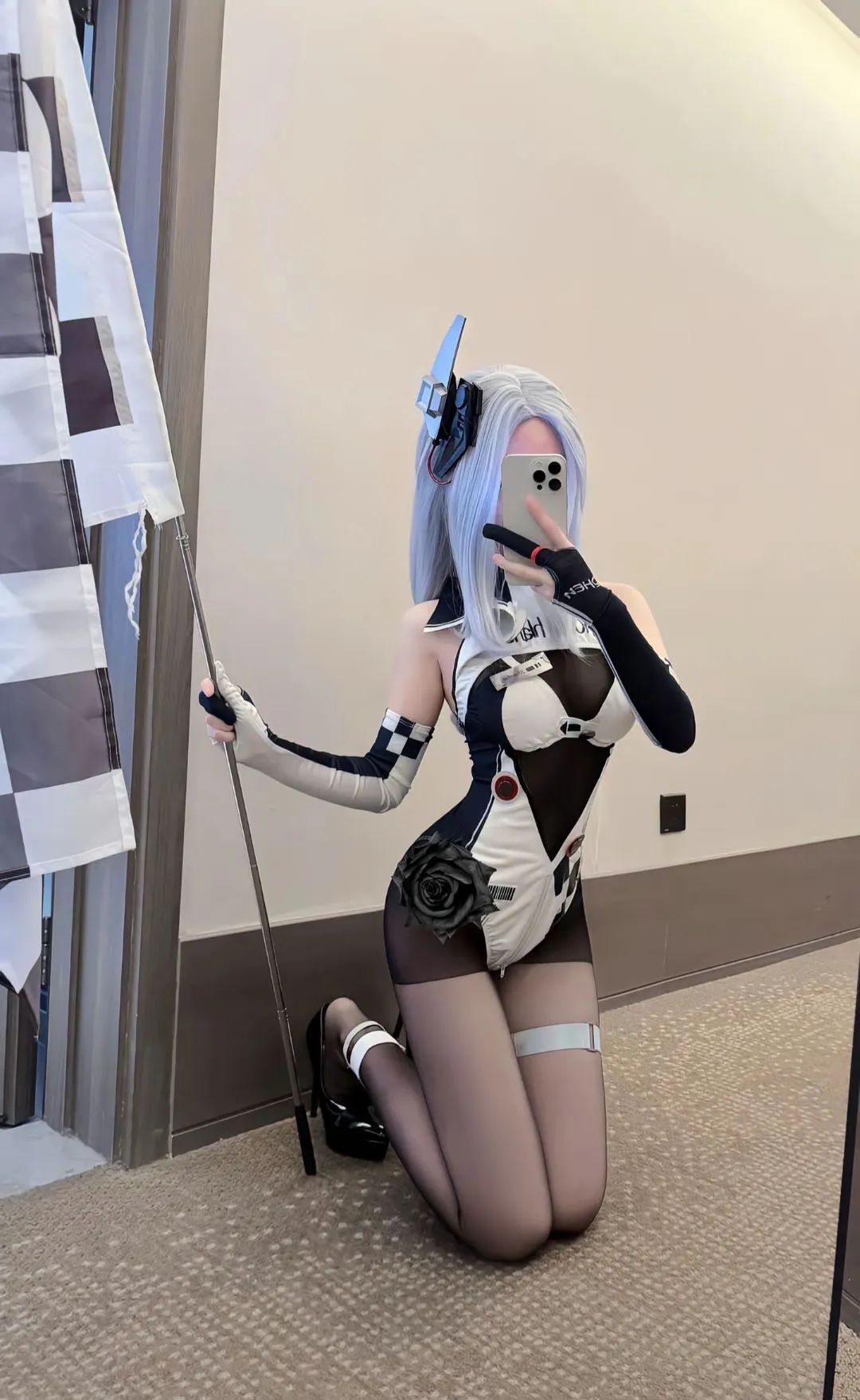 原神cos：白丝+修女服，八重让人狂喜！兔女郎心海，赛车女郎申鹤，大长腿雷神太顶了！