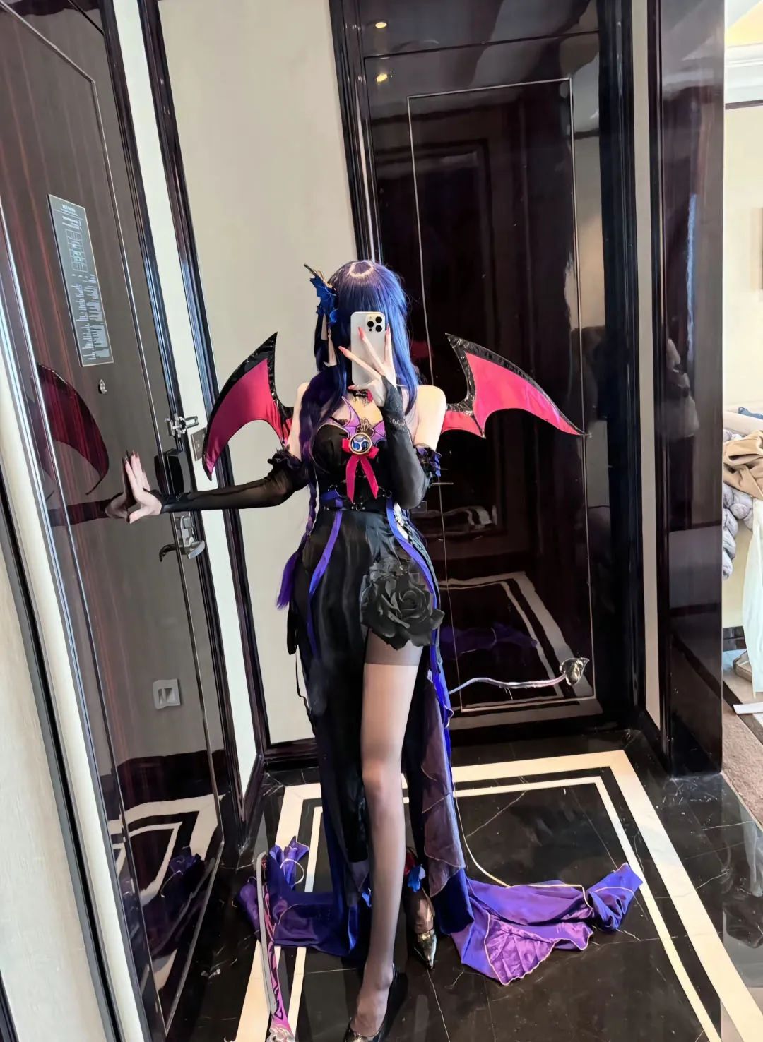 原神cos：黑丝制服雷神太顶了！兔女郎甘雨身材绝佳！黑丝旗袍申鹤，JK绫华我爱了！