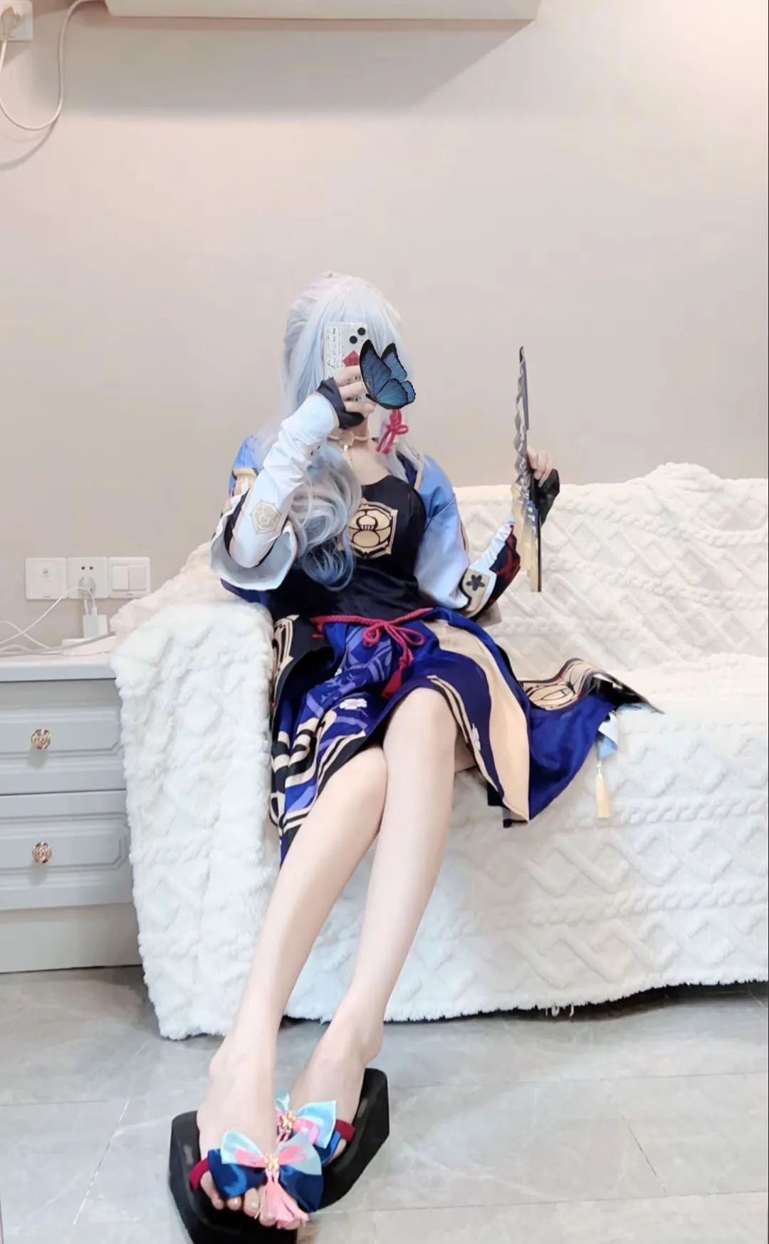 原神cos：女仆装申鹤太可爱了！白丝和服雷神太顶了！白丝婚纱刻晴绫华让人狂喜！
