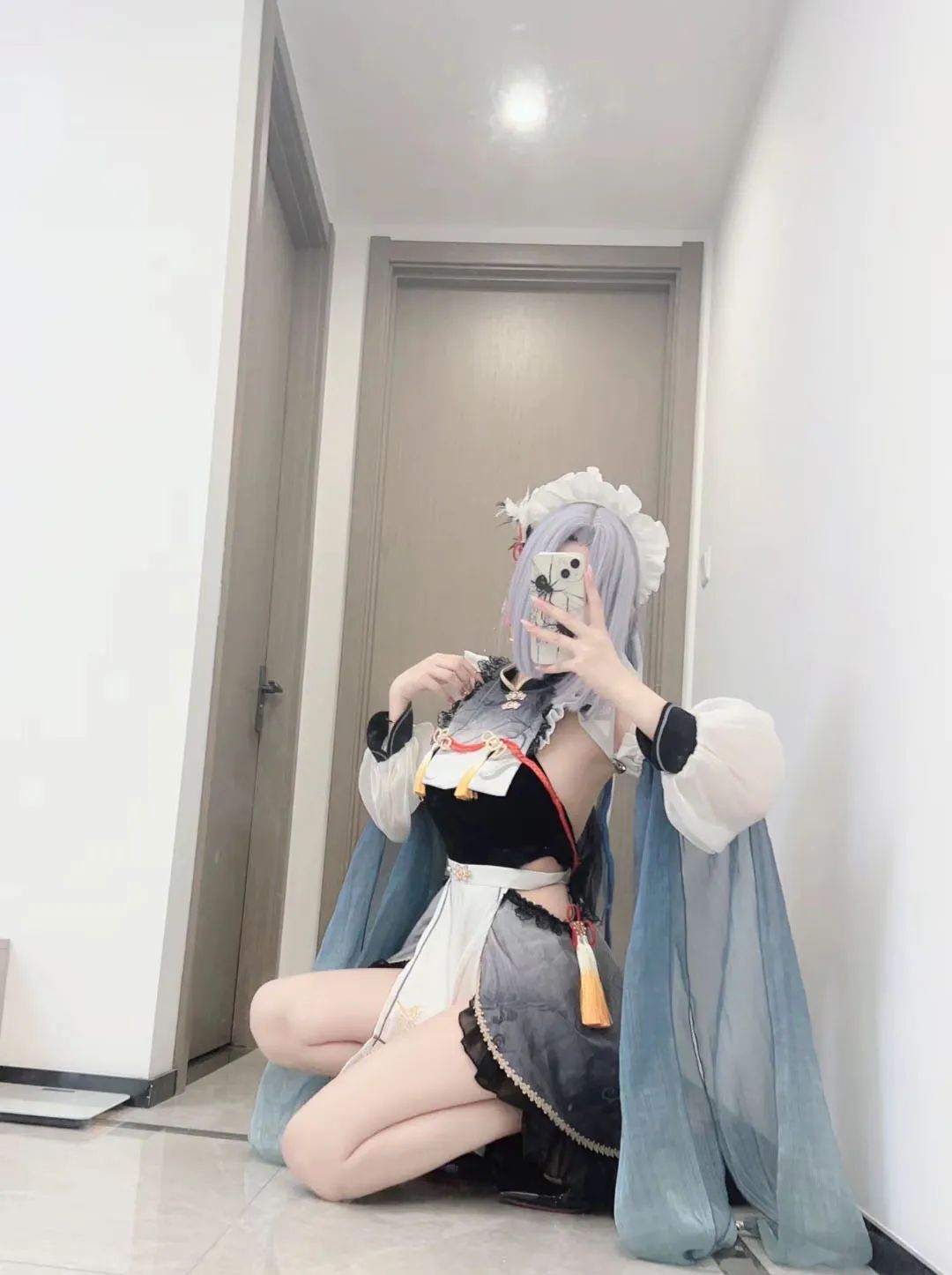 原神cos：女仆装申鹤太可爱了！白丝和服雷神太顶了！白丝婚纱刻晴绫华让人狂喜！