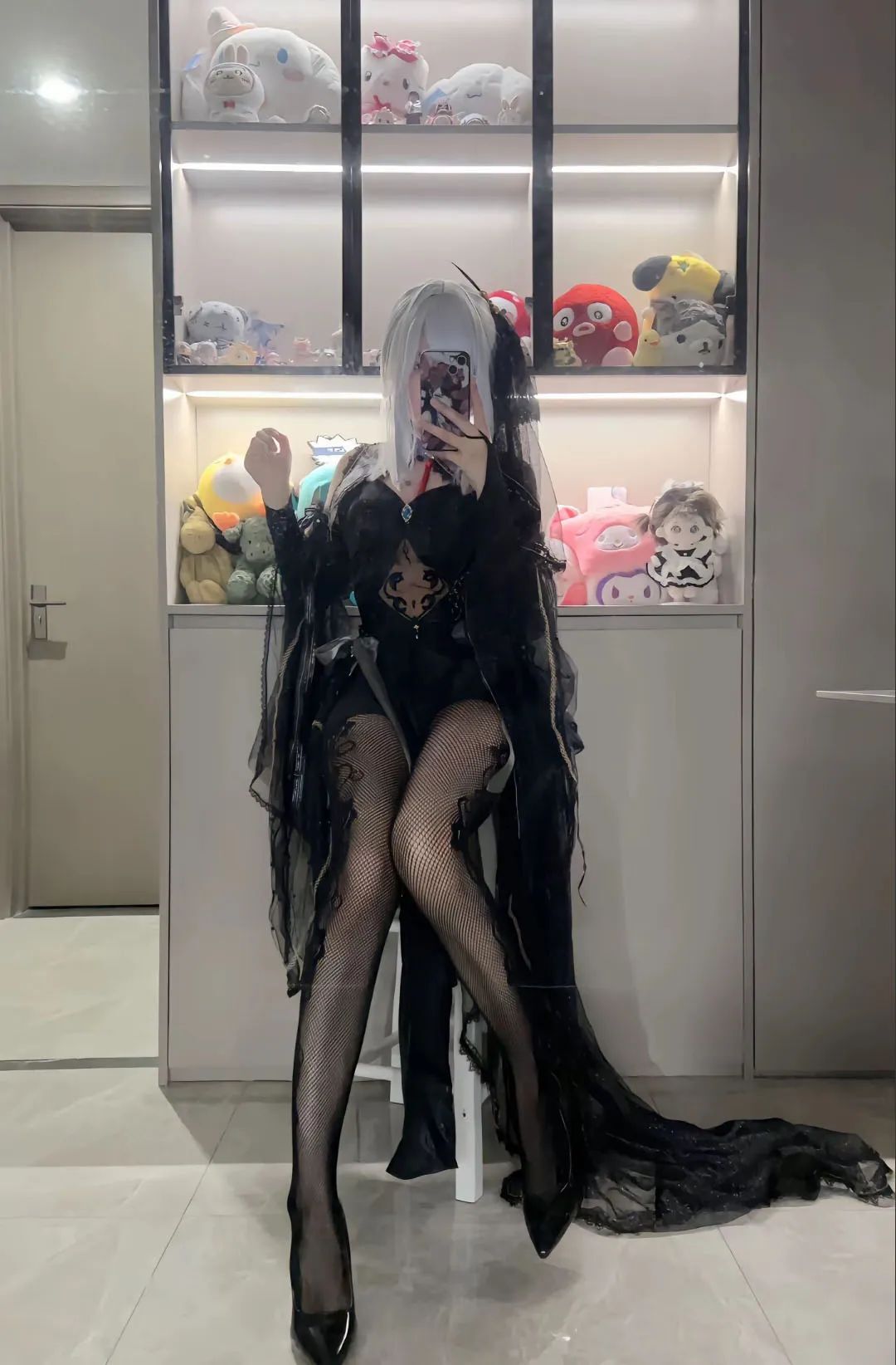 原神cos：女仆装申鹤太可爱了！白丝和服雷神太顶了！白丝婚纱刻晴绫华让人狂喜！