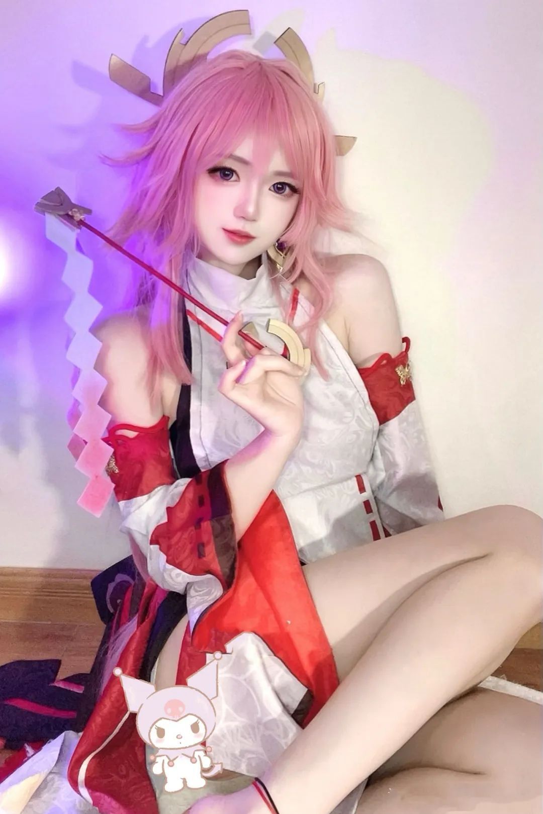 原神cos：白丝+婚纱，刻晴美爆了！JK绫华，女仆甘雨，御姐申鹤果然好看！