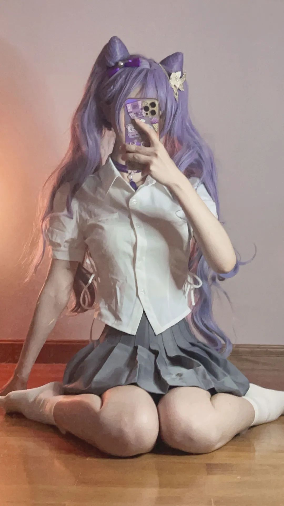 原神cos：白丝+婚纱，花嫁绫华谁不爱？体操服甘雨太可爱了！JK猫耳刻晴像极了初恋！