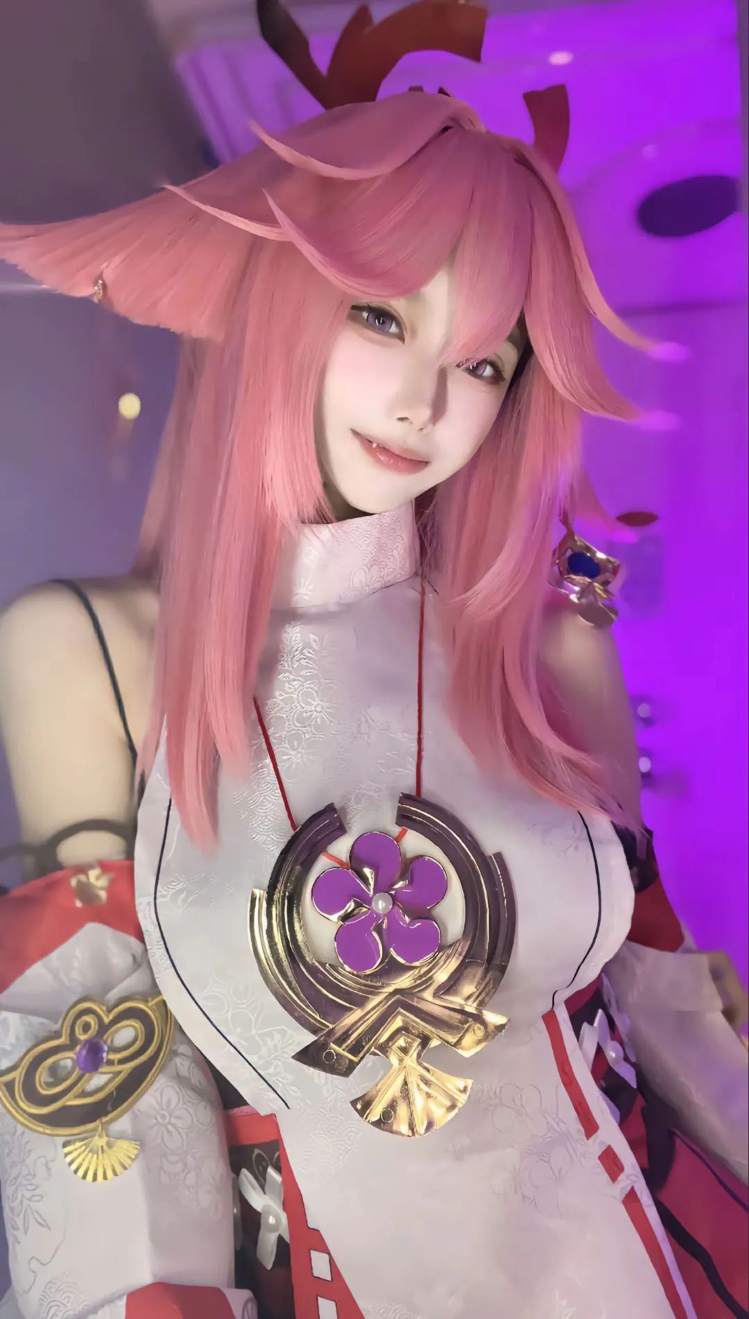 原神cos：雷神顶级制服！申鹤毛衣太成熟了！女仆神子让人狂喜！大草神新服装太美了！