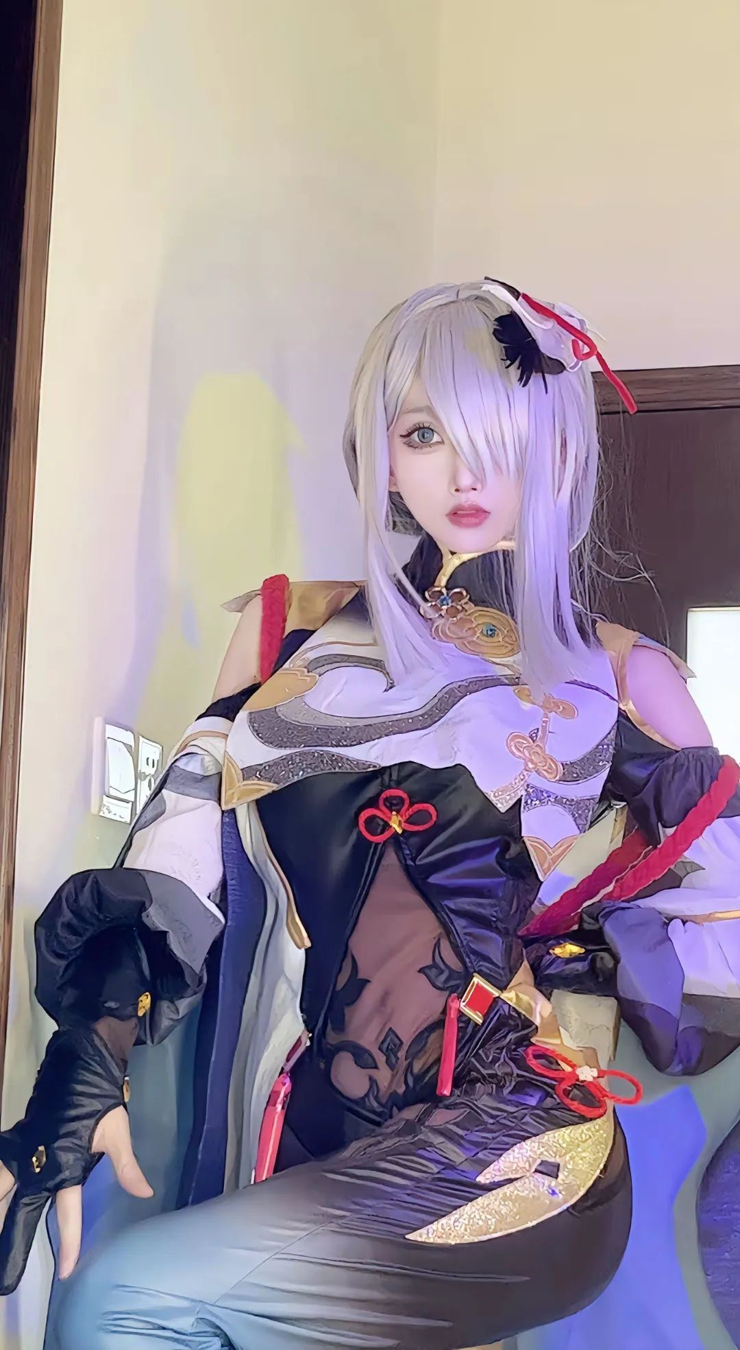 原神cos：雷神顶级制服！申鹤毛衣太成熟了！女仆神子让人狂喜！大草神新服装太美了！