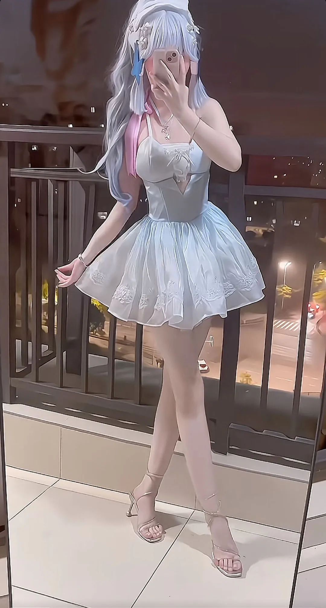 原神cos：白丝+和服，绫华太美了！兔女郎心海，女仆雷神让人狂喜！白丝连衣裙神子太顶了！