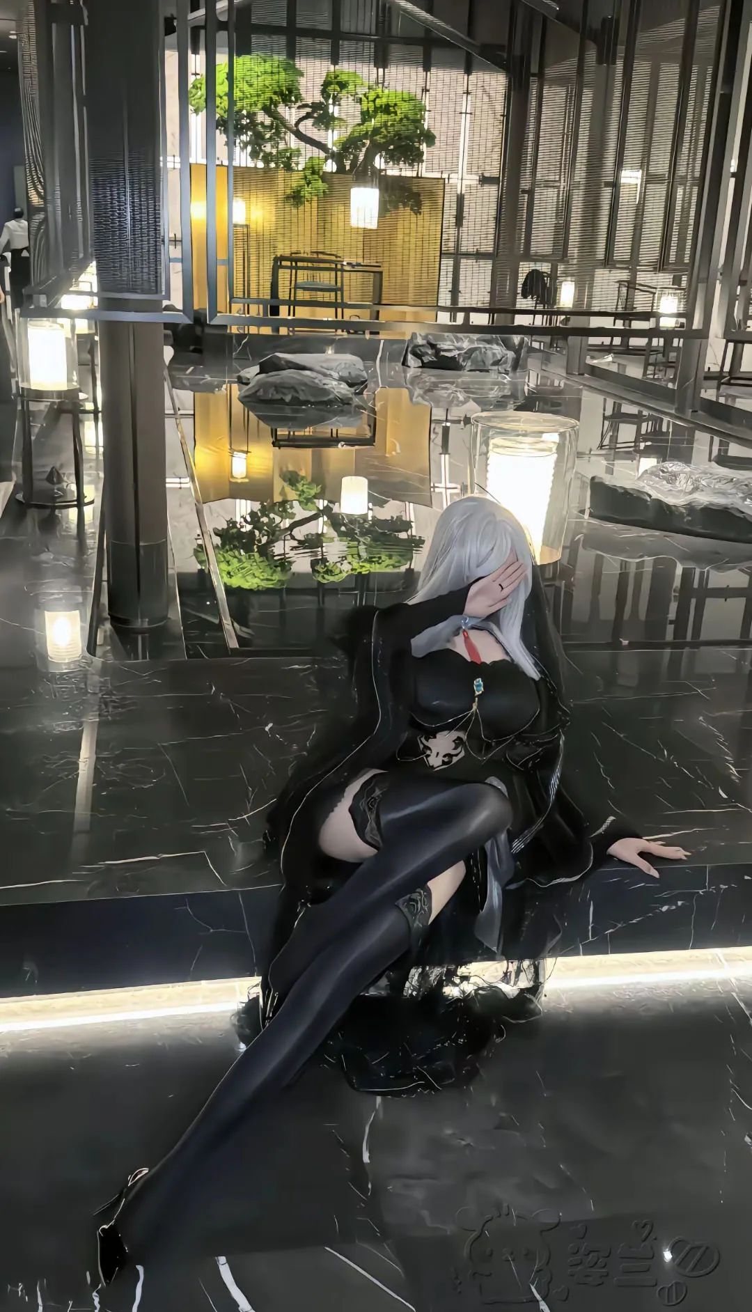 原神cos：兔女郎甘雨美出新高度！大草神泳装可爱爆了！女仆绫华让人狂喜，黑丝申鹤太顶级了！