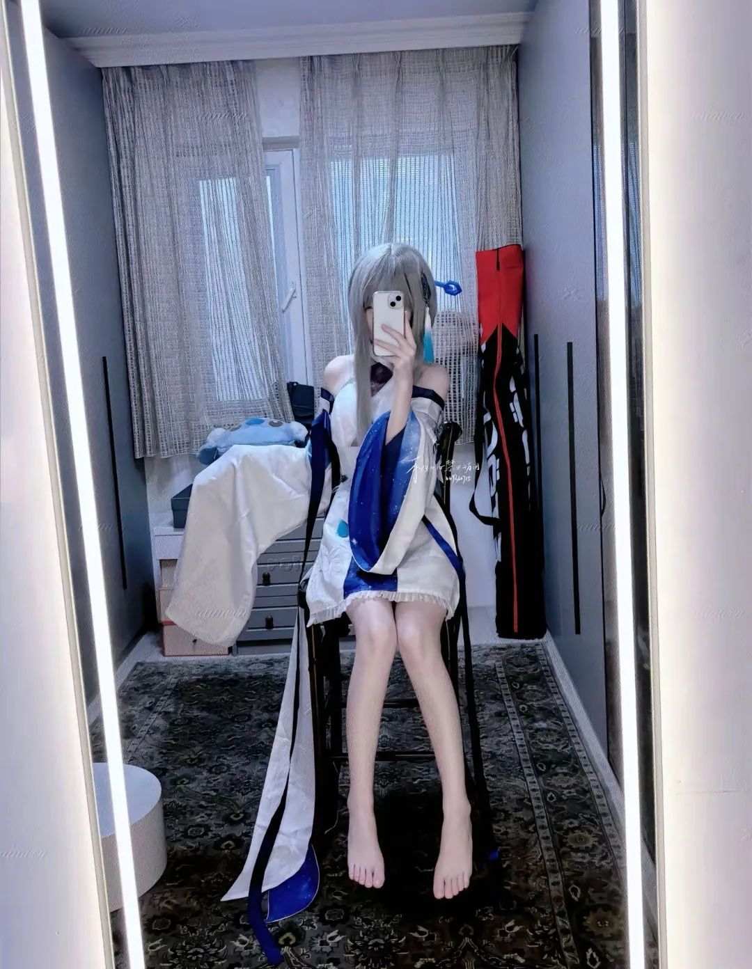 原神cos：黑丝+皮裤，兔女郎甘雨真好看！JK绫华，黑丝紧身衣申鹤让人狂喜！心海公主裙太美了！