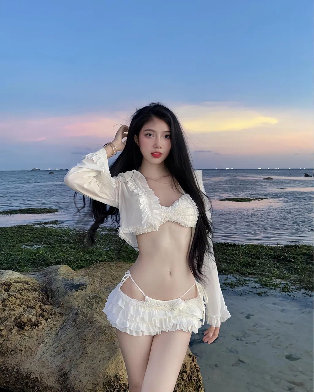 腰细腿又细又长