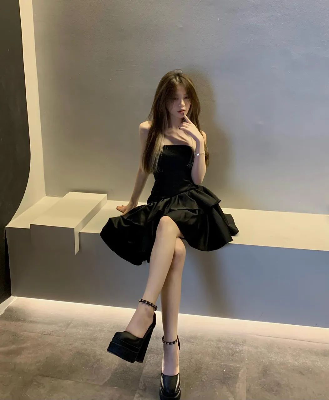 大长腿美女