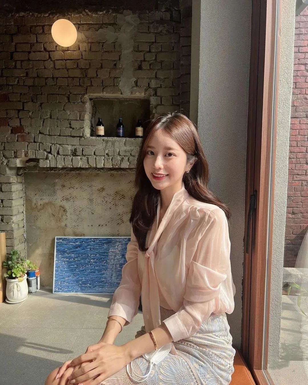 韩国网红美女oe_day，清新可人的治愈系女神
