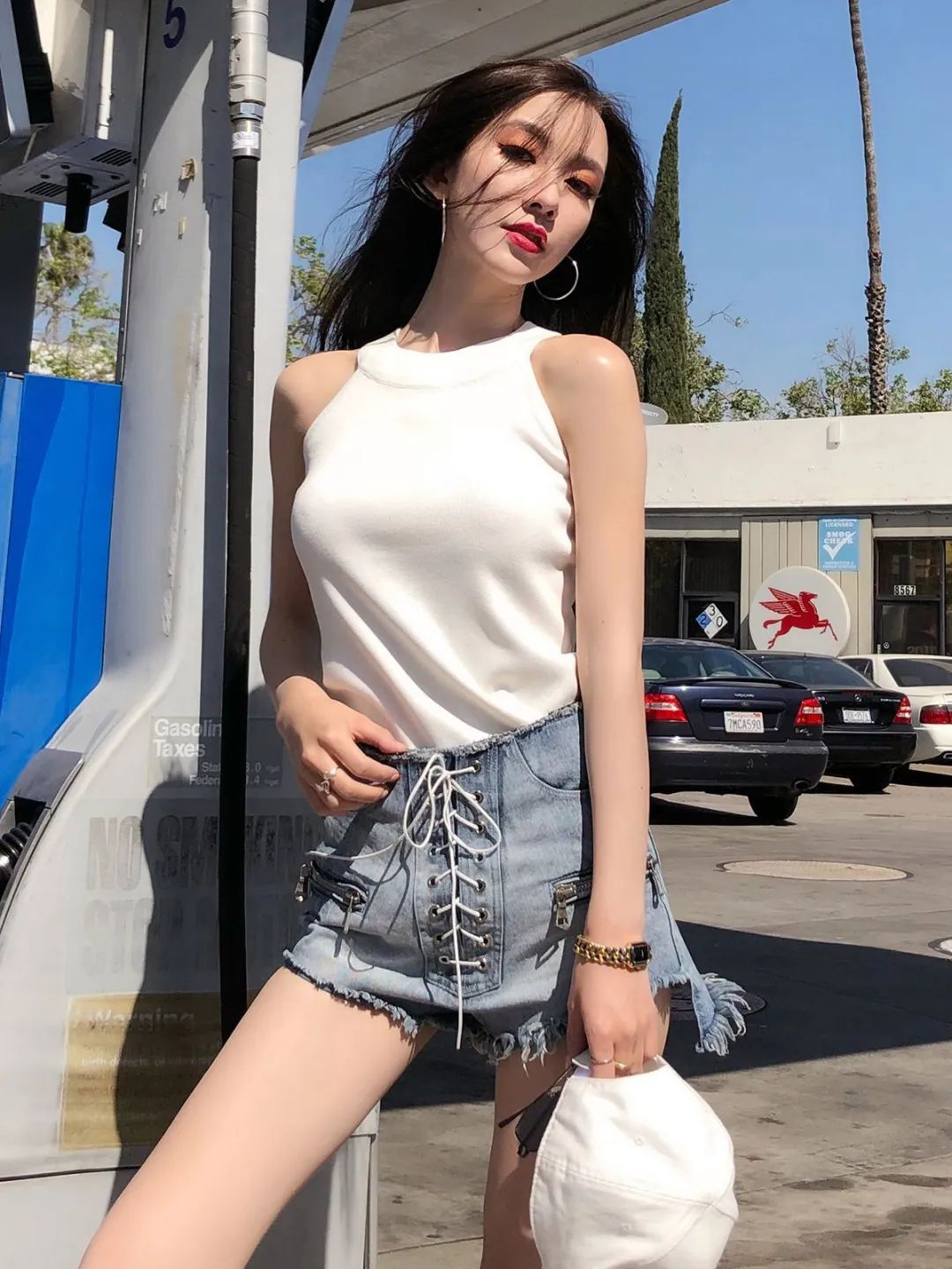 张雨乔，34岁依然楚楚动人的网红美女