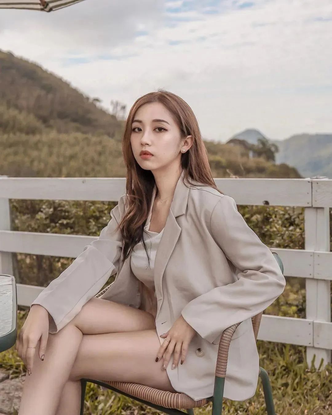 何蓁，清新脱俗的气质女神