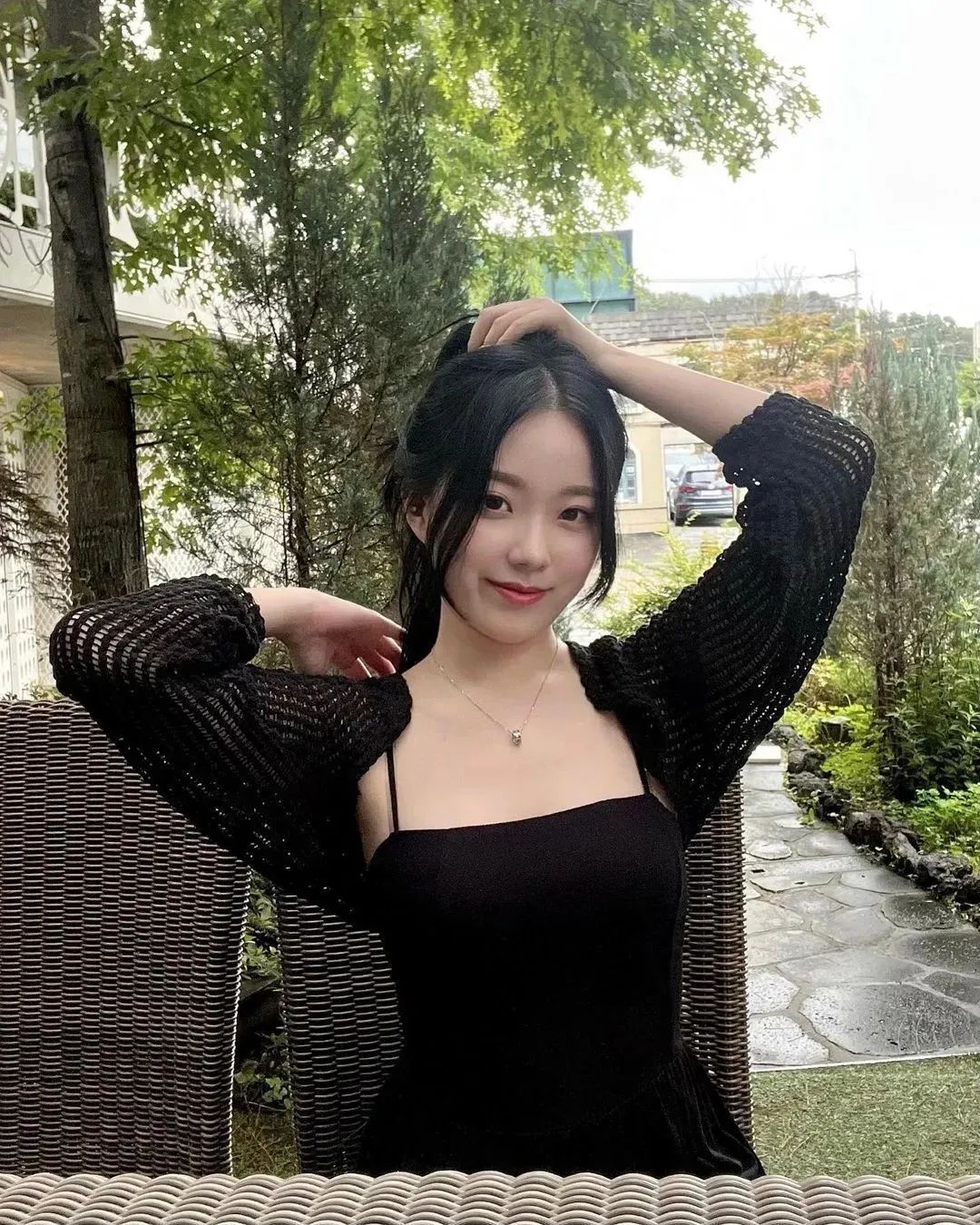 韩国网红DAIN，气质清新脱俗的甜美女神