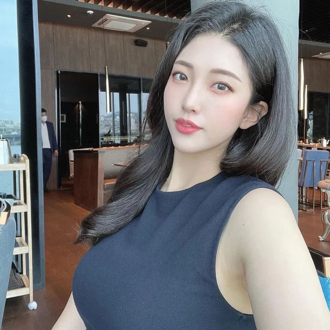 韩国网红ella，天生丽质的气质女神