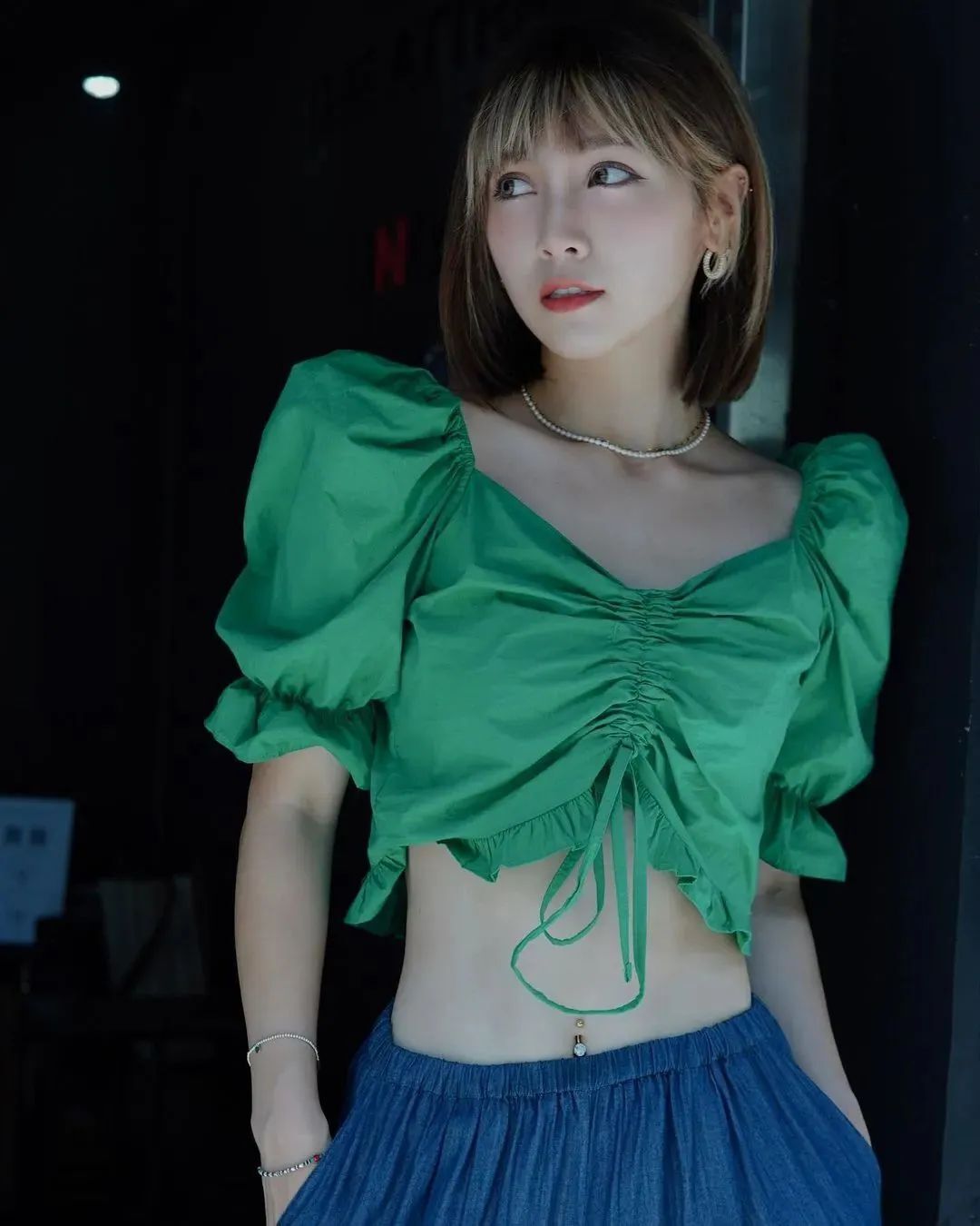 苏云钰，甜美可人的啦啦队女神
