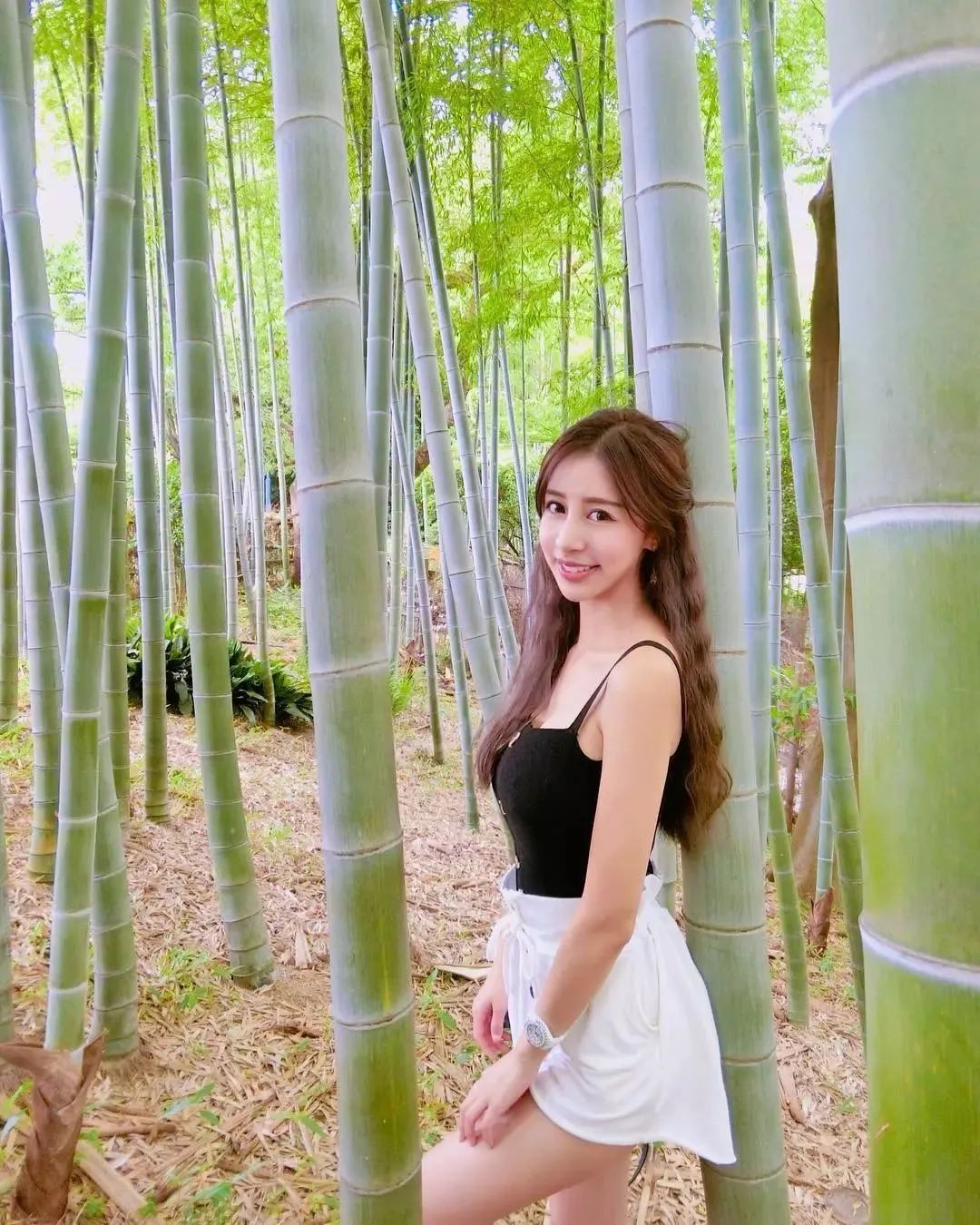 台湾最美空姐瑞塔儿，气质出众的甜美女神