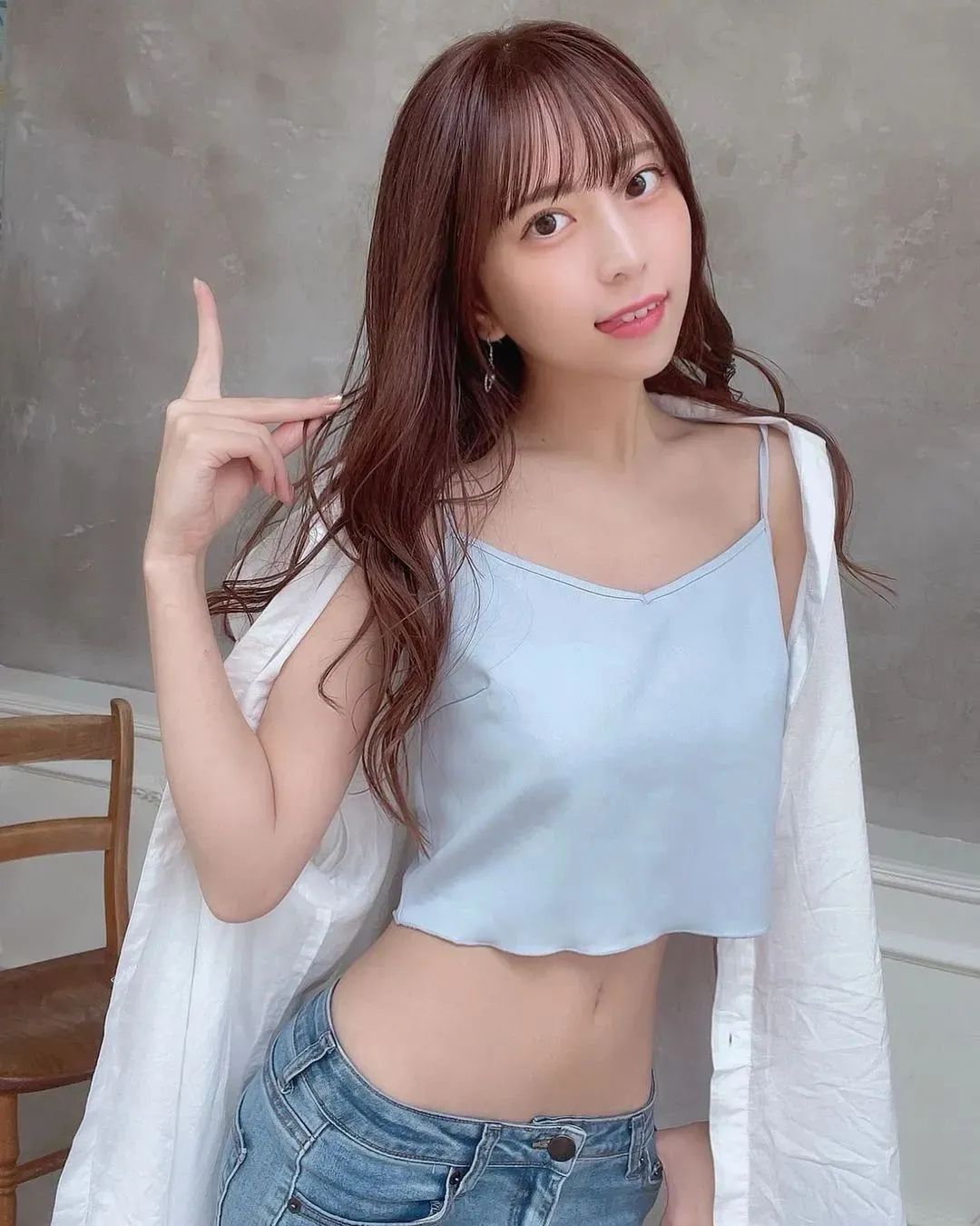 日本网红竹内星菜，清纯可爱的日本最美女画家