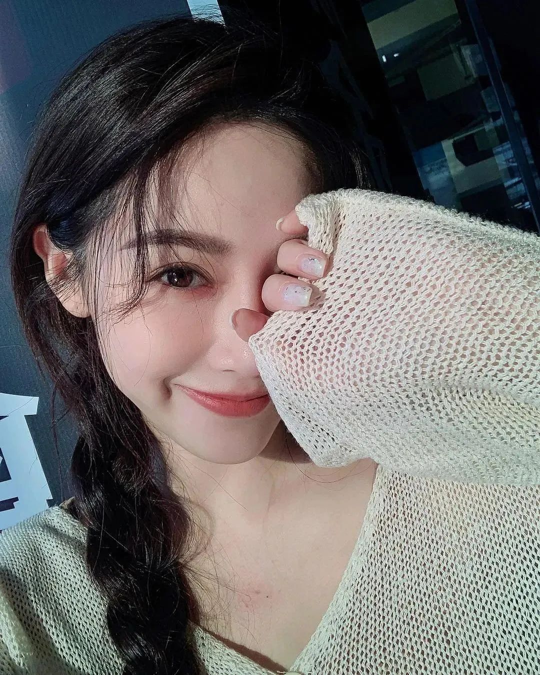 台湾初代网红陈玟予，甜美可人的气质女神