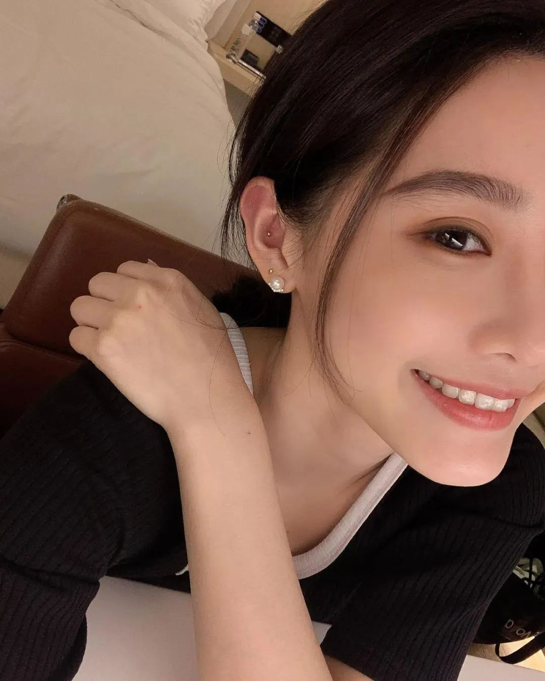台湾初代网红陈玟予，甜美可人的气质女神