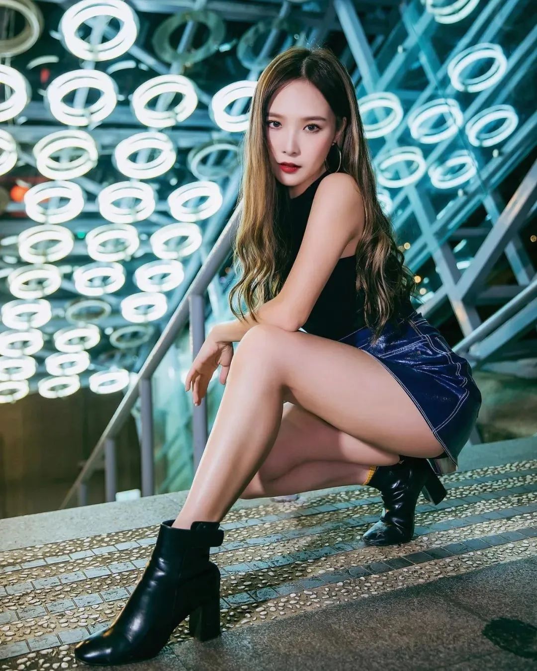 台湾网红叶骞逸，甜美迷人的啦啦队女神