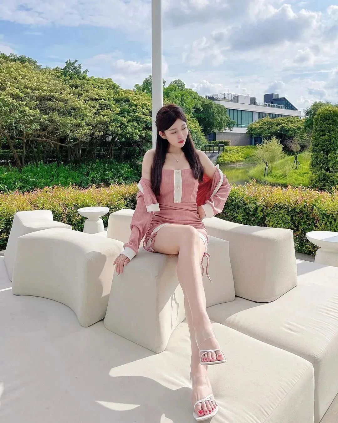 国产网红Vanessa，甜美又性感的气质女神