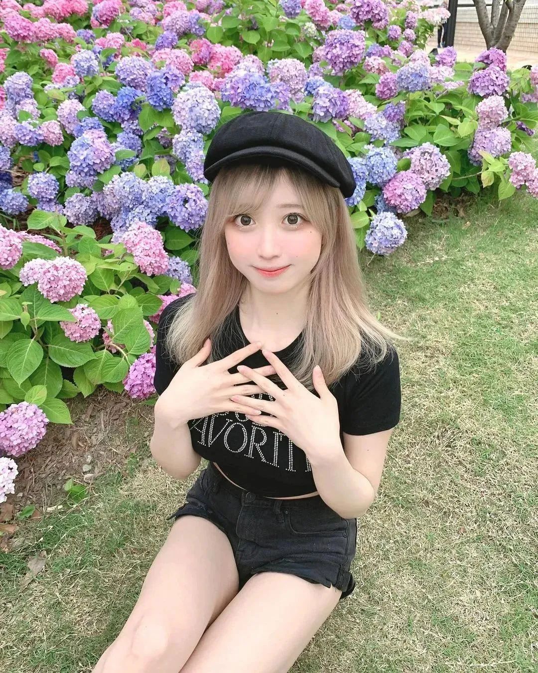 国产网红yami，清纯可爱的甜美系女神