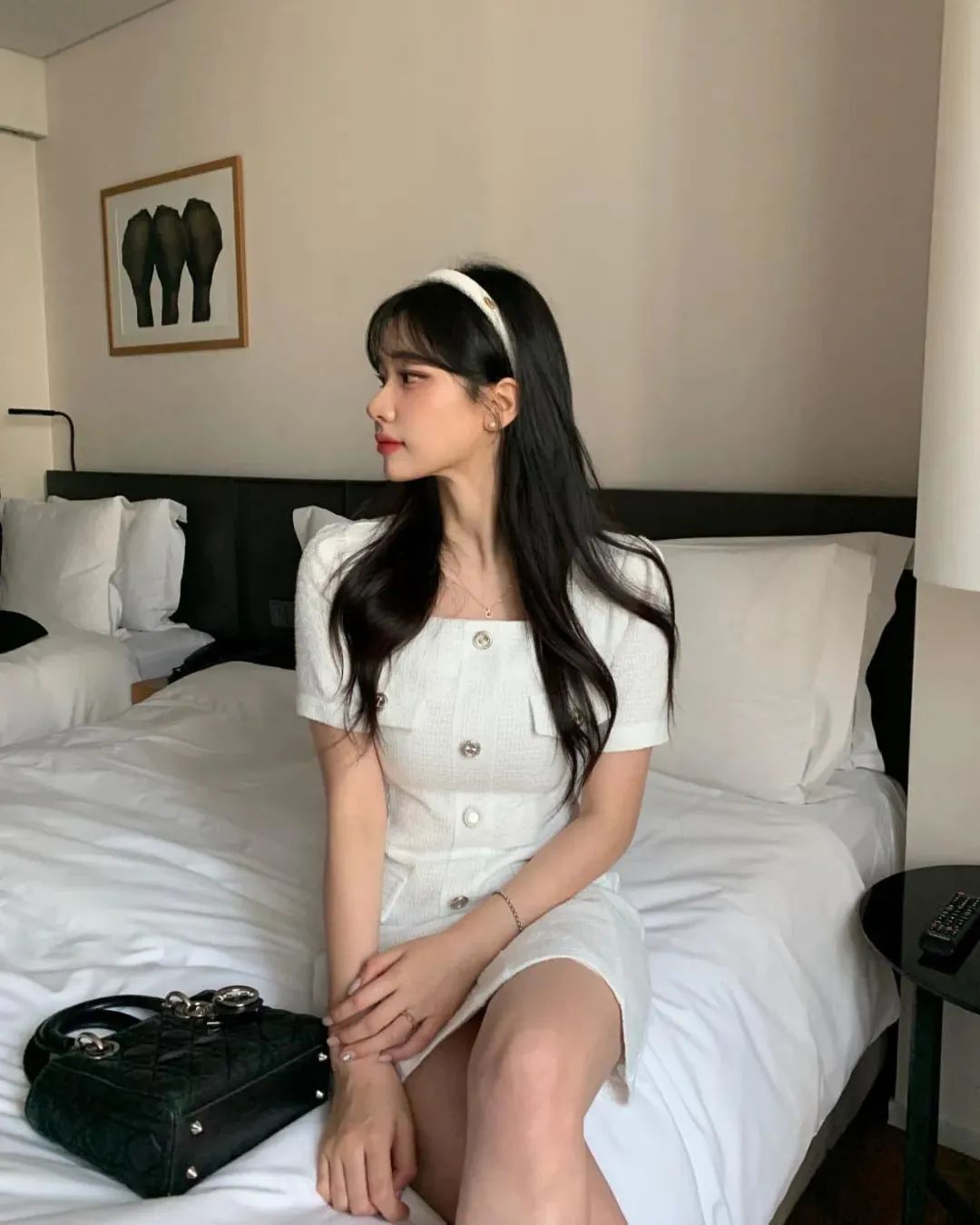韩国网红suminzz，甜美又性感的美女老板娘