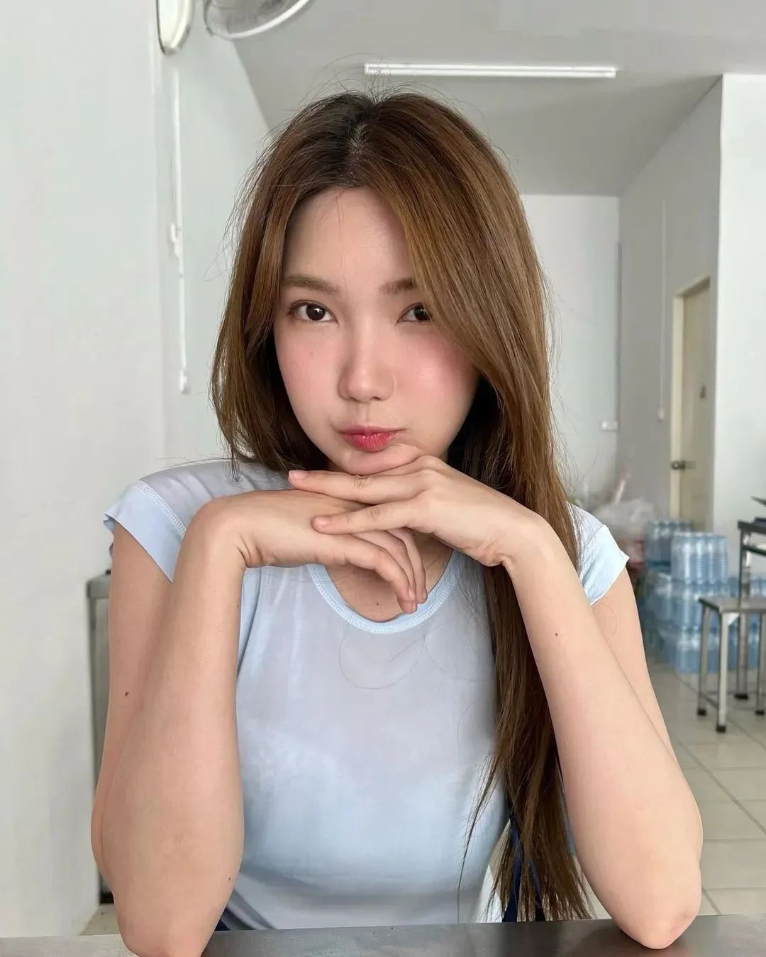泰国网红ccreamike，拥有精致氛围感的“甜美系”女神