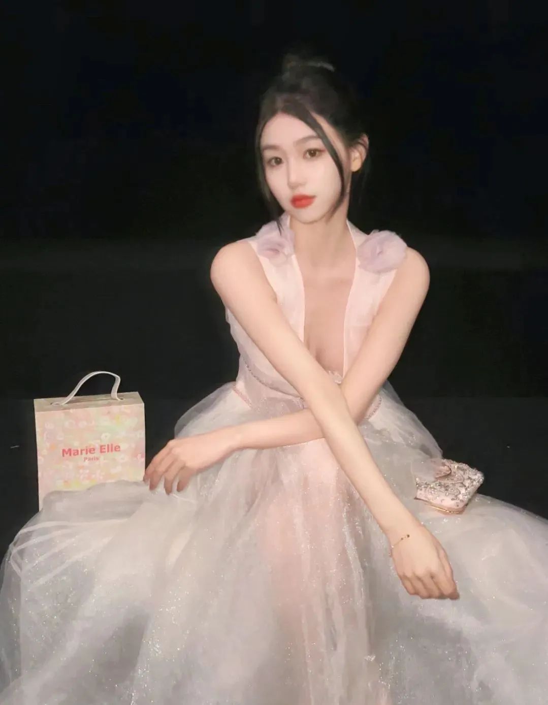 上海对外经贸校花，拥有顶级神颜的气质女神