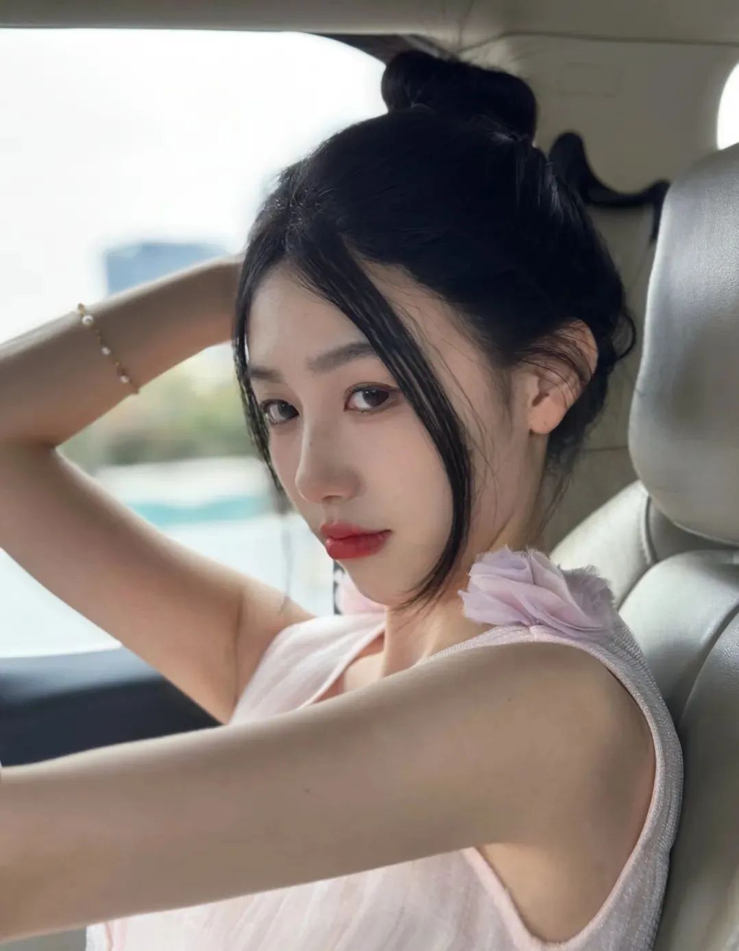 上海对外经贸校花，拥有顶级神颜的气质女神