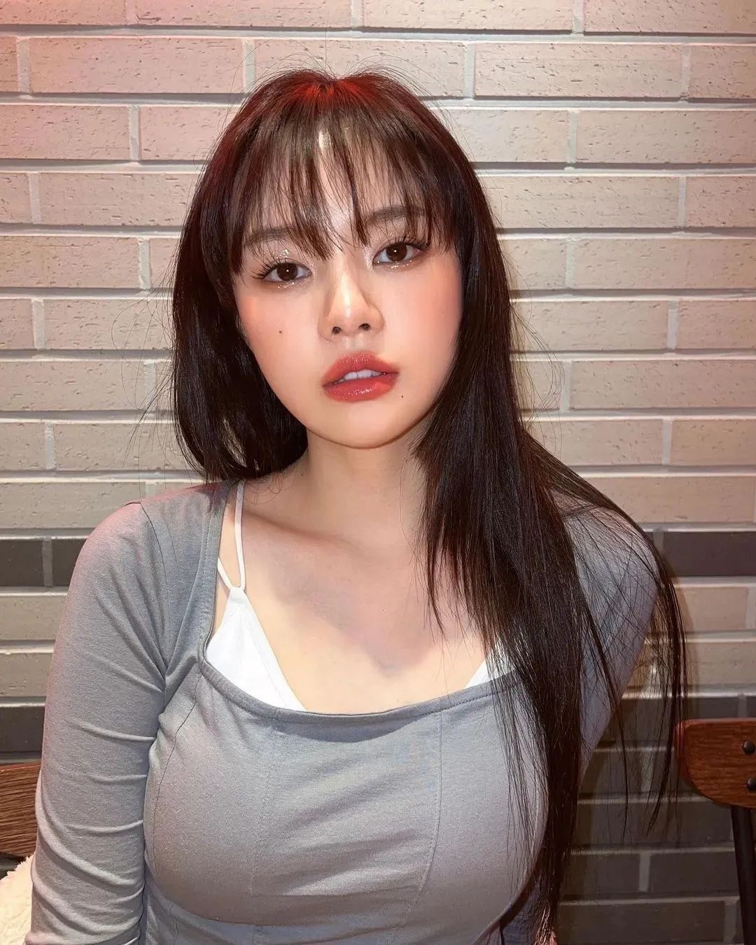 韩国网红金正炫，火辣性感的甜美系女神