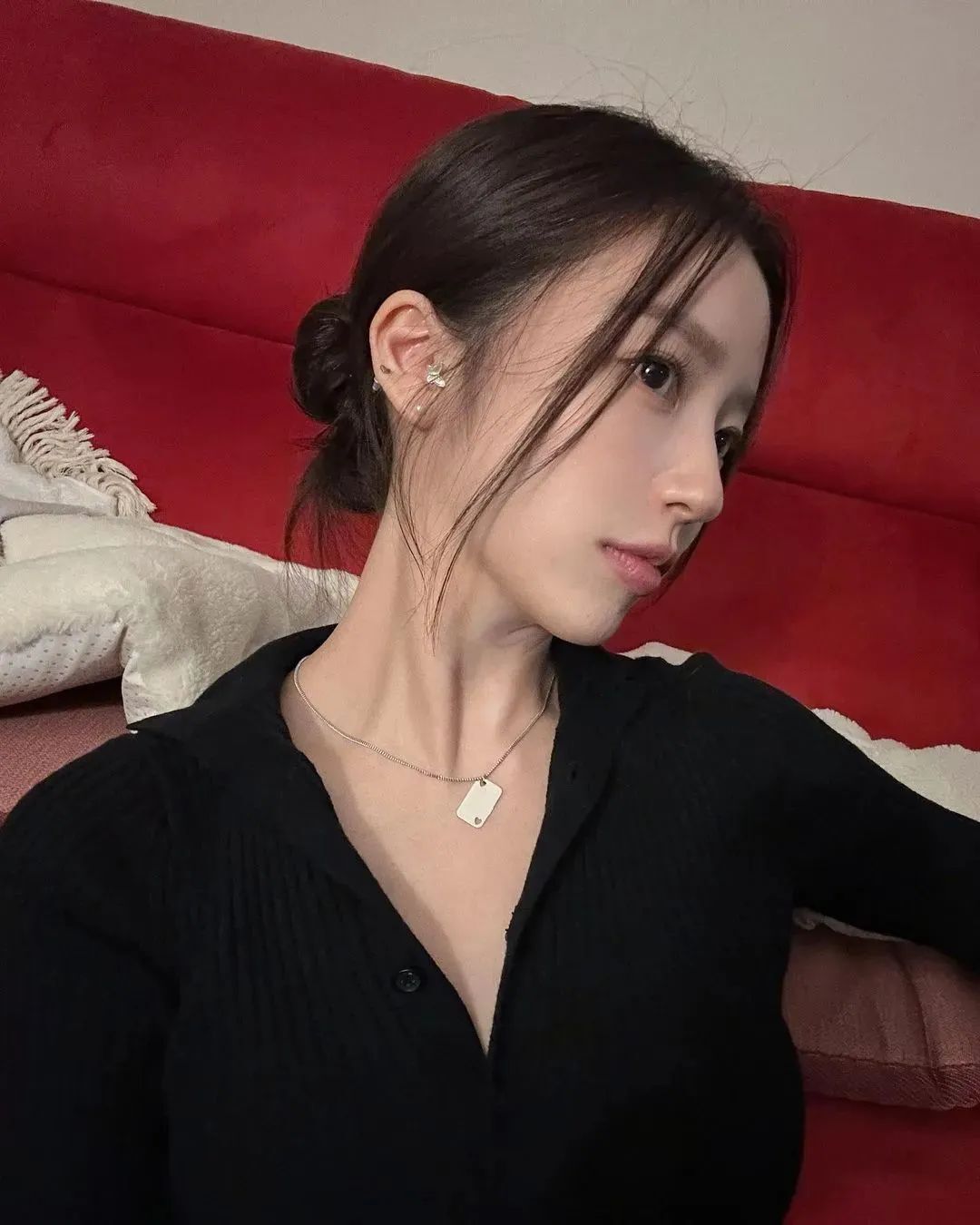 韩国网红洪智允，集颜值和才华于一身的气质女神