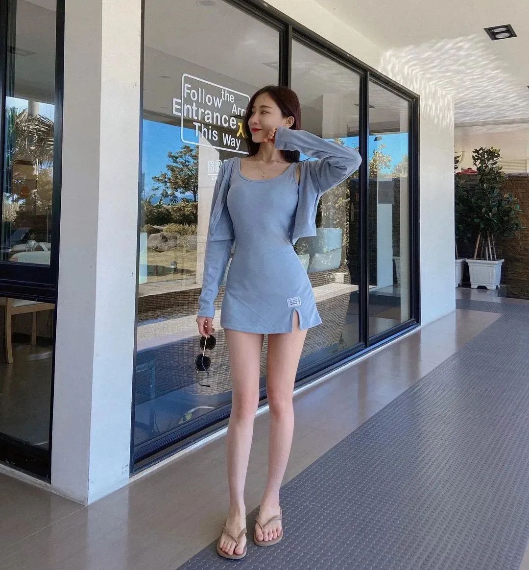国产网红文文，甜美又性感的御姐范女神