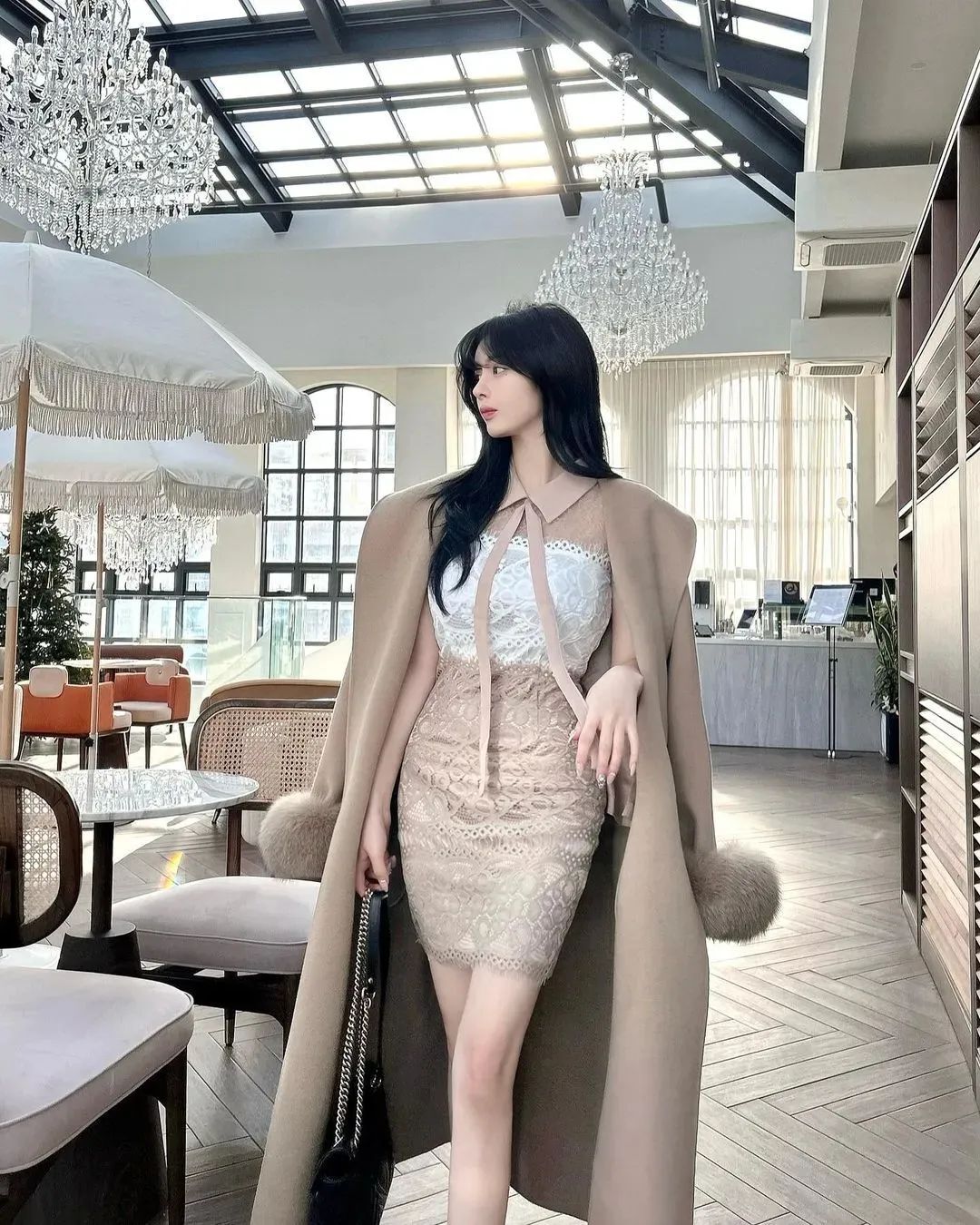 韩国网红 | deblanc，清纯可爱的小清新女神
