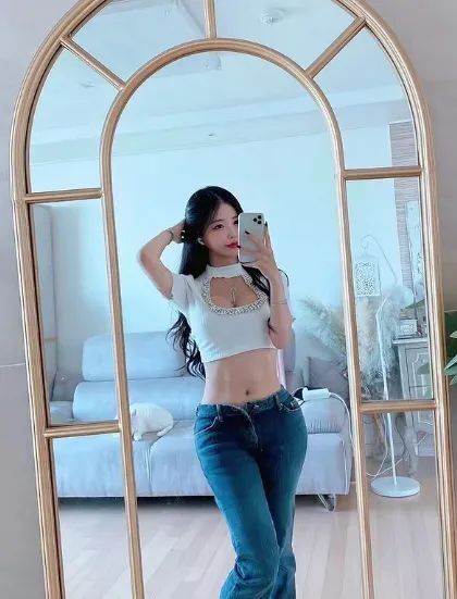 韩国网红 | ec，甜美又性感的颜值系女神
