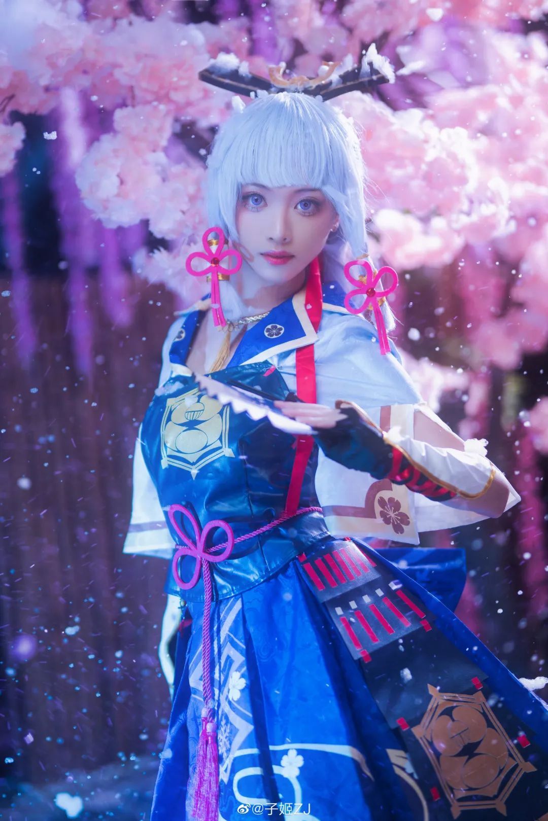 cosplay：原神-神里绫华