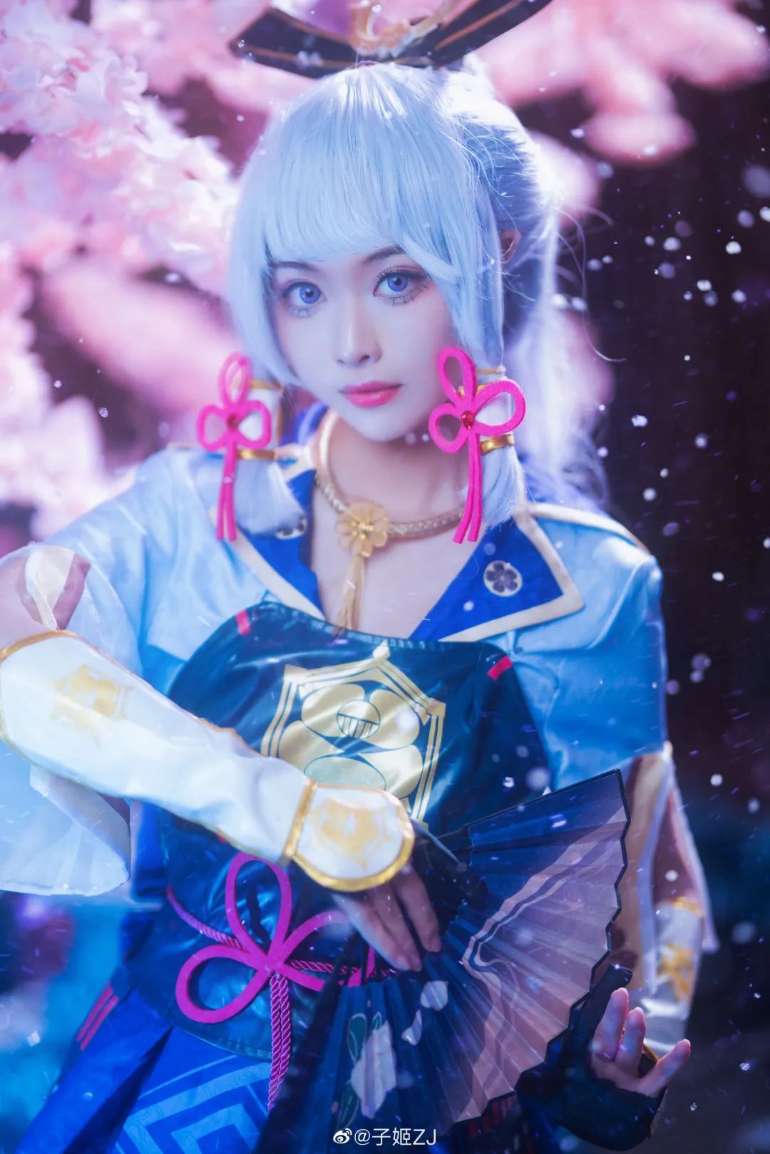 cosplay：原神-神里绫华