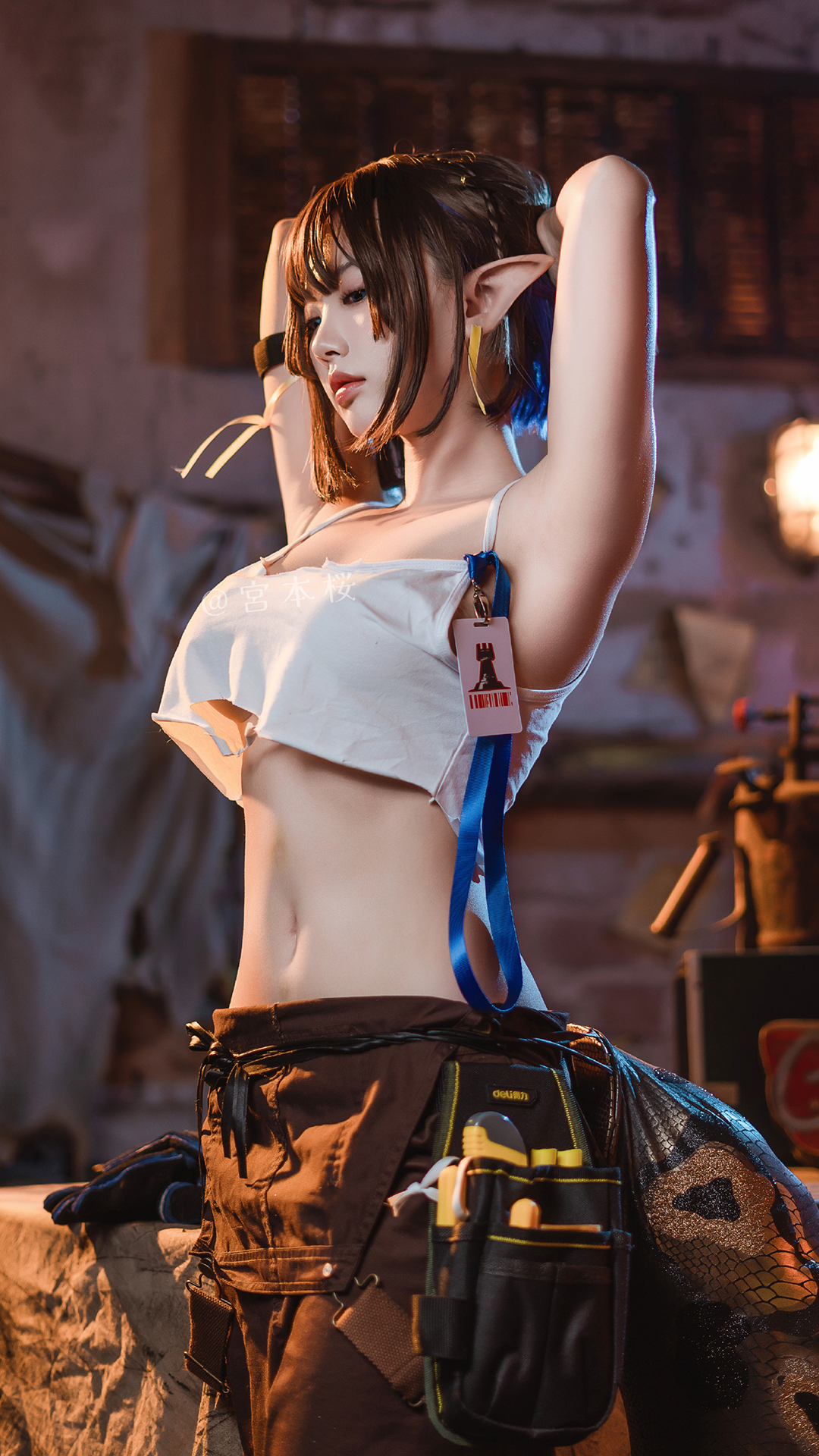 cosplay：【明日方舟】森蚺