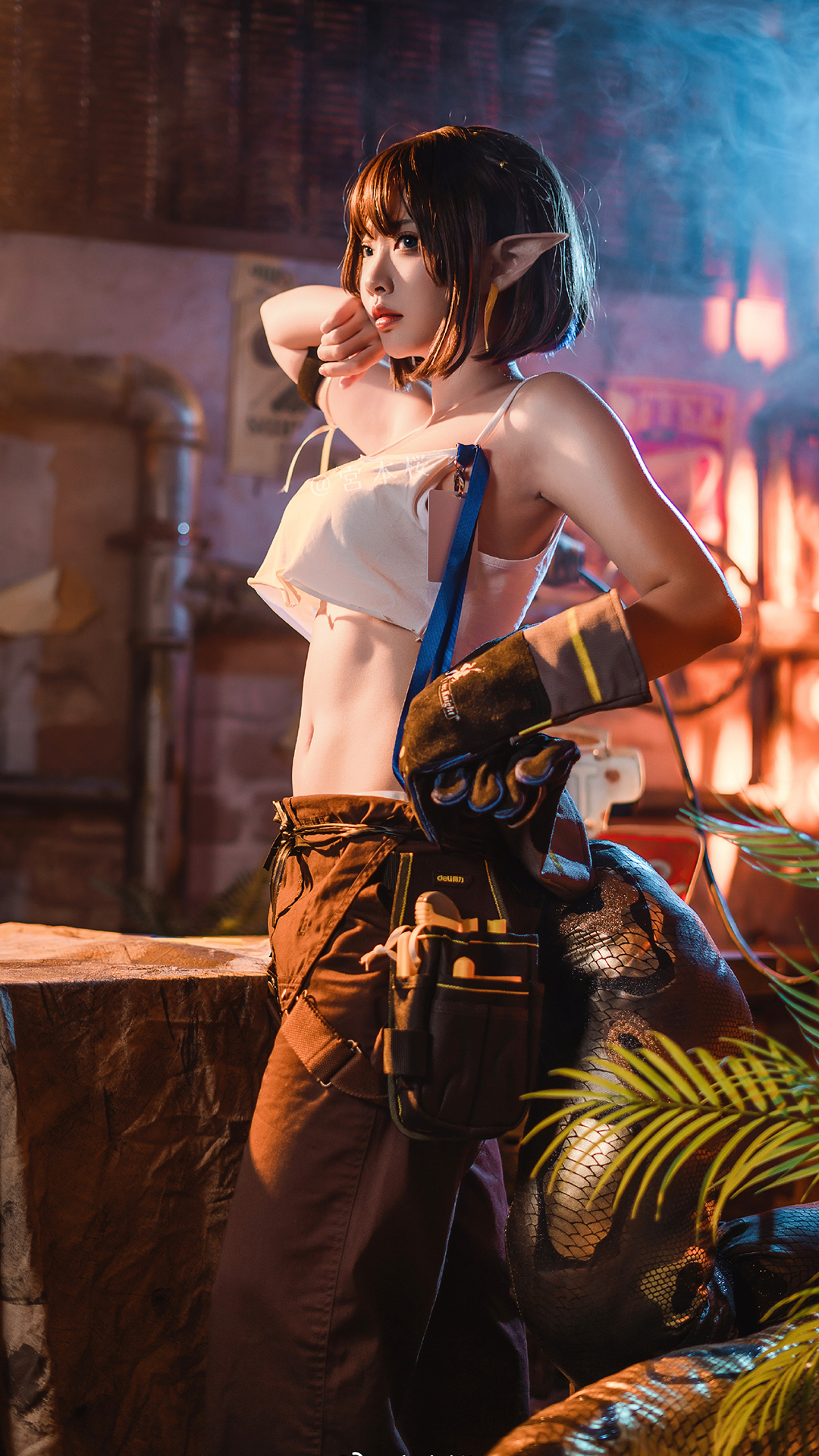 cosplay：【明日方舟】森蚺
