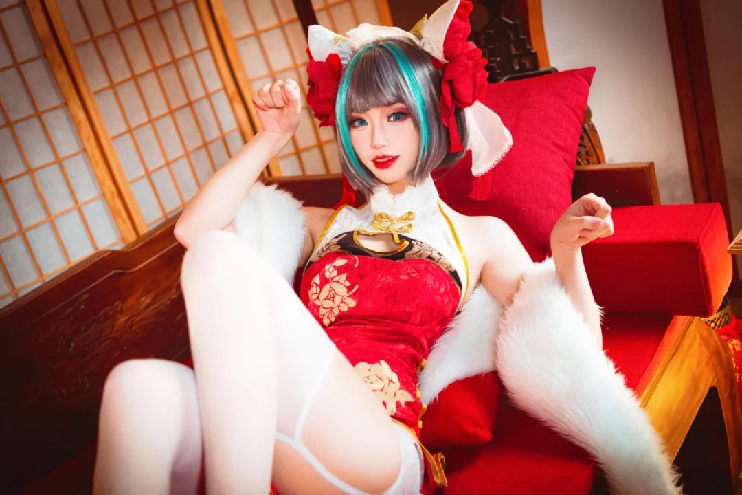 cosplay：【碧蓝航线】柴郡