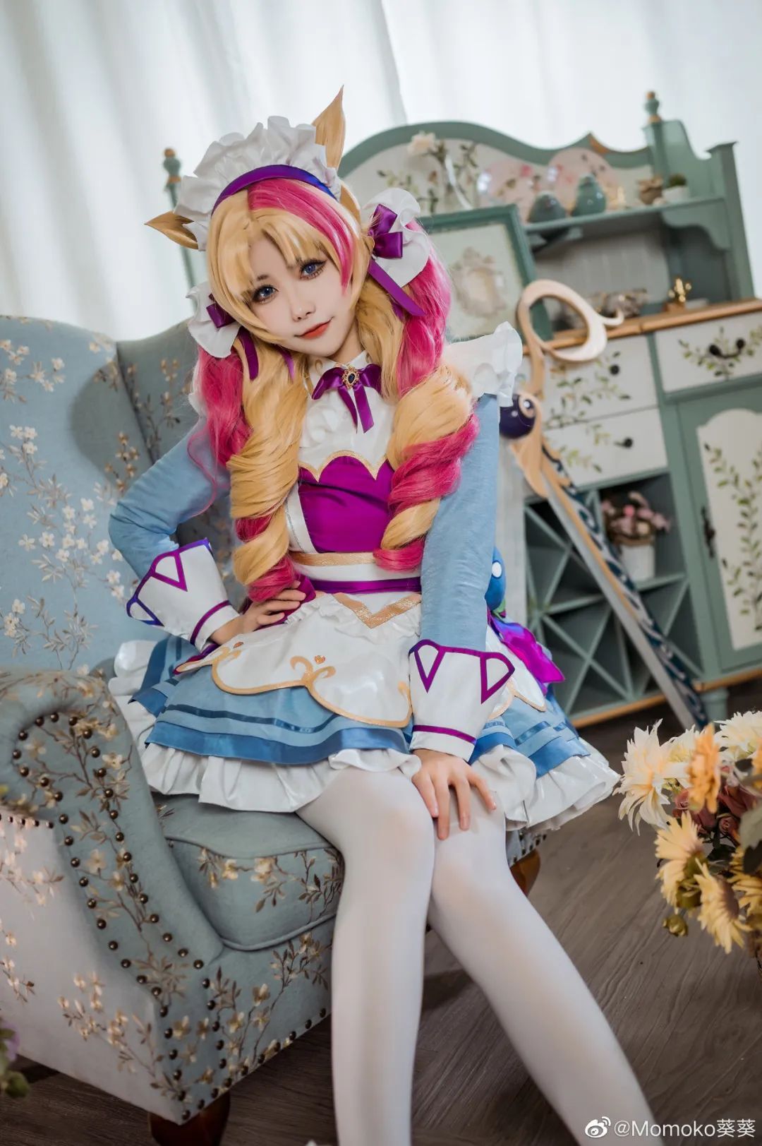 cosplay：英雄联盟  格温