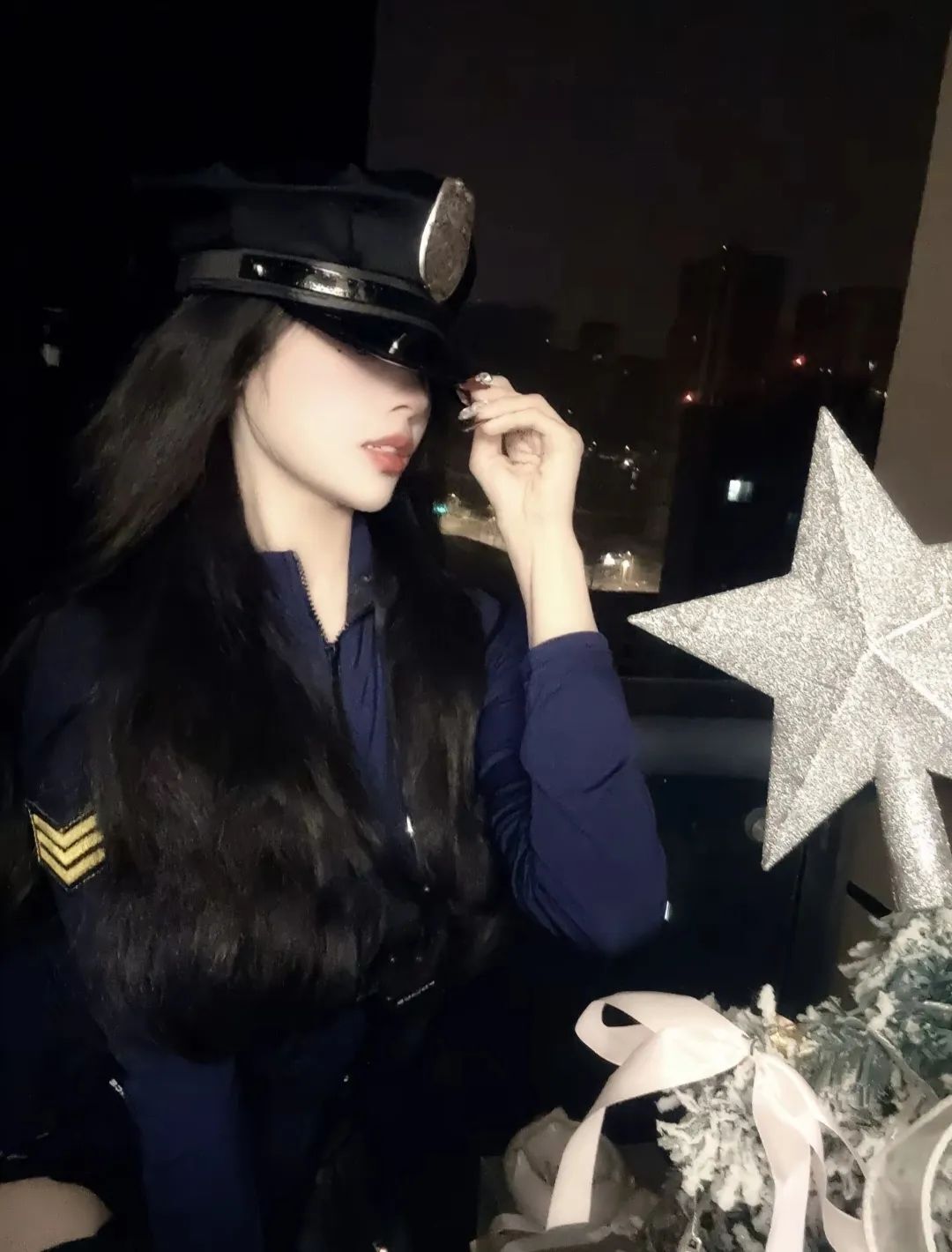 抱歉…你被逮捕了#女警cos#御姐#制服#辣妹
