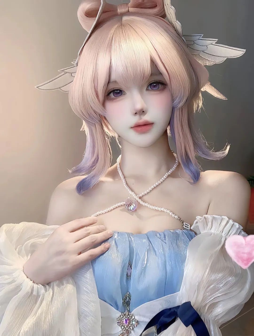 “每个生灵的意志都值得被尊重，就像海中的游鱼也有自己的方向”如果可以的话 我想带你去海底潜水#珊瑚宫心海#cos#原神