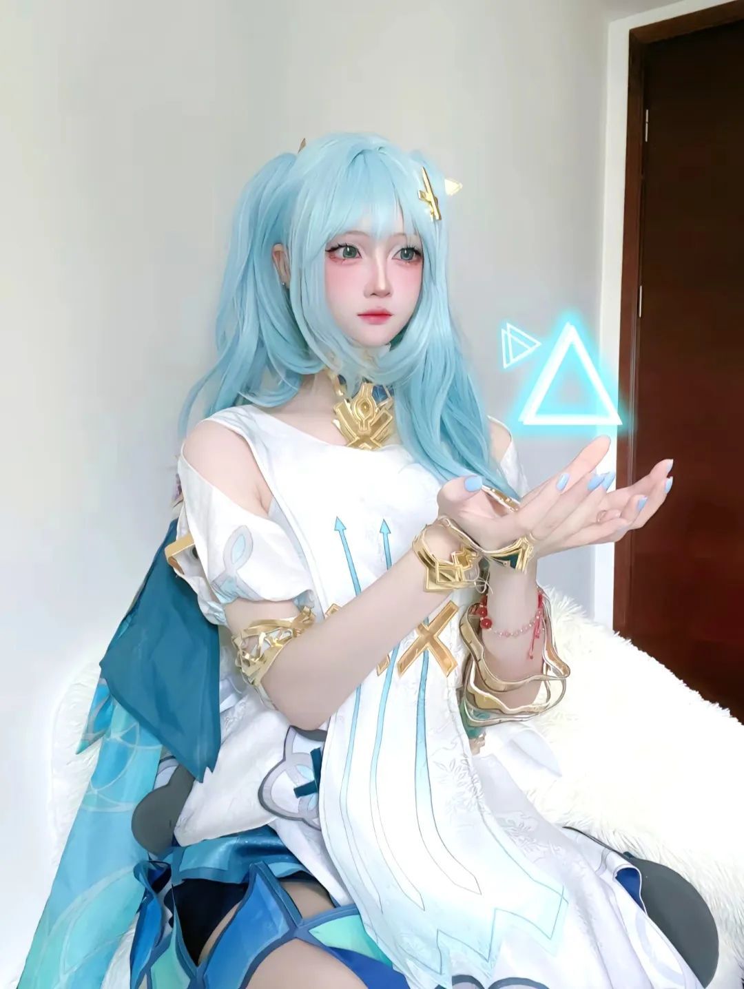 这乱糟糟的世界，只有你才是解药。#cos#珐露珊#原神#风花的呼吸#甜妹