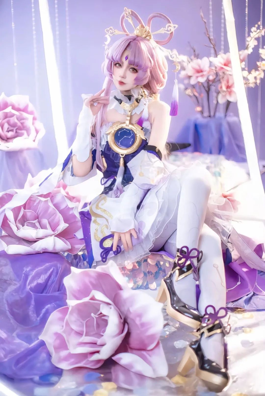 做一个无途的归人 不如做一个有梦的乘客#符玄#崩坏星穹铁道#cos#星穹之旅#甜妹