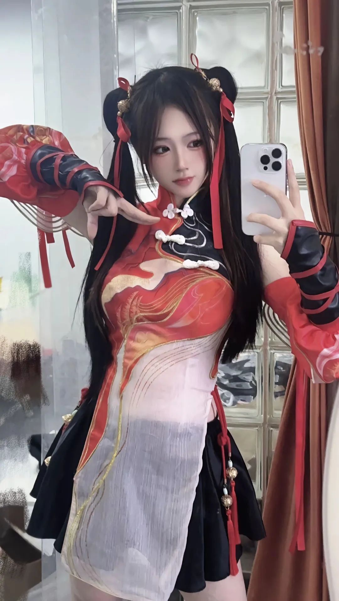 “后来我不再奢求幸福“只希望你和我平平安安”#沈妙#朱雀星衣#永劫无间#cos#平安#甜妹#沈秒皮肤cos