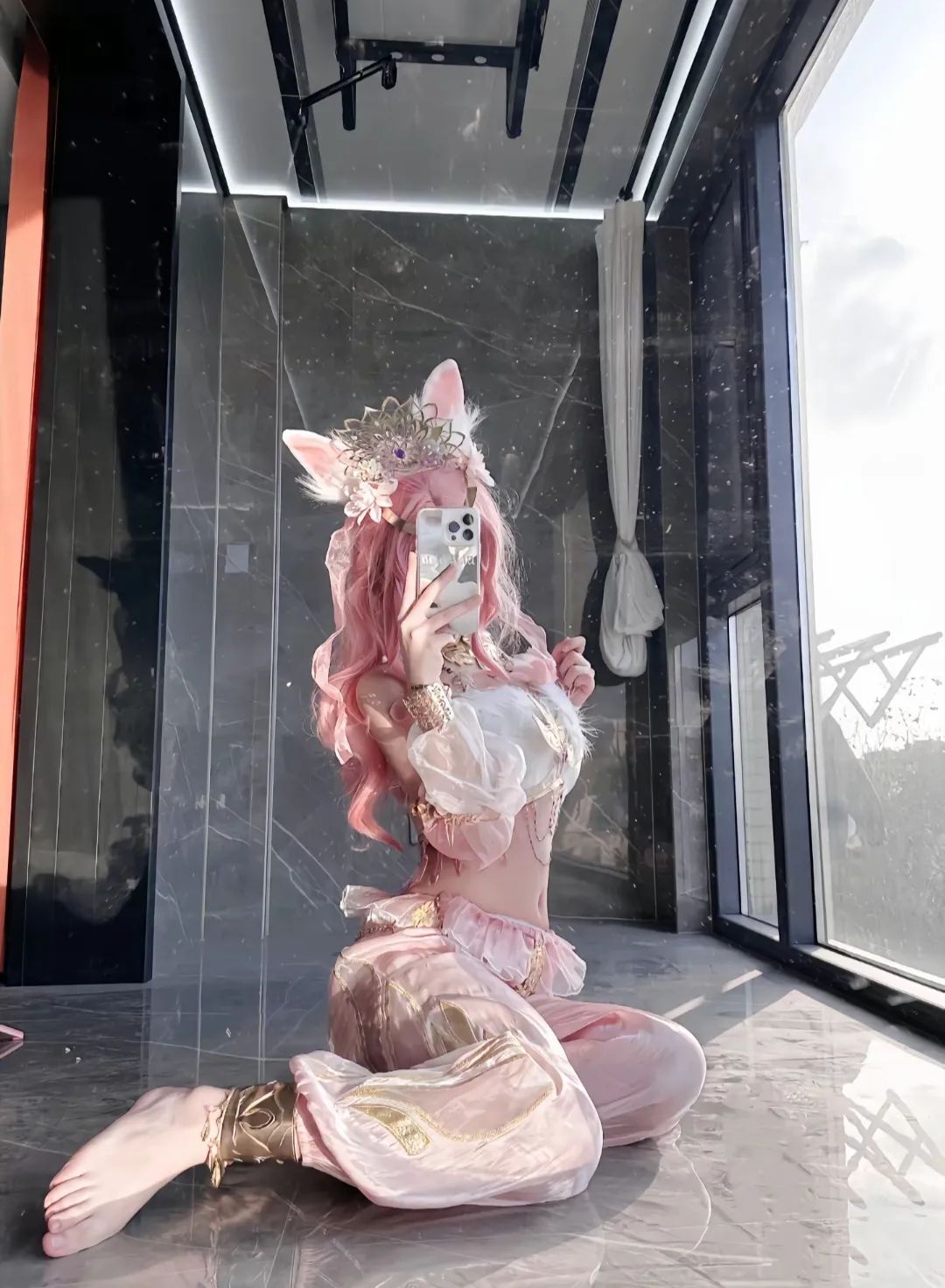 “我可能会质疑你，但是永远都忘不了你最初的样子，我永远都会是你最忠诚的信徒。”#永劫无间#迦南#cos##御姐#